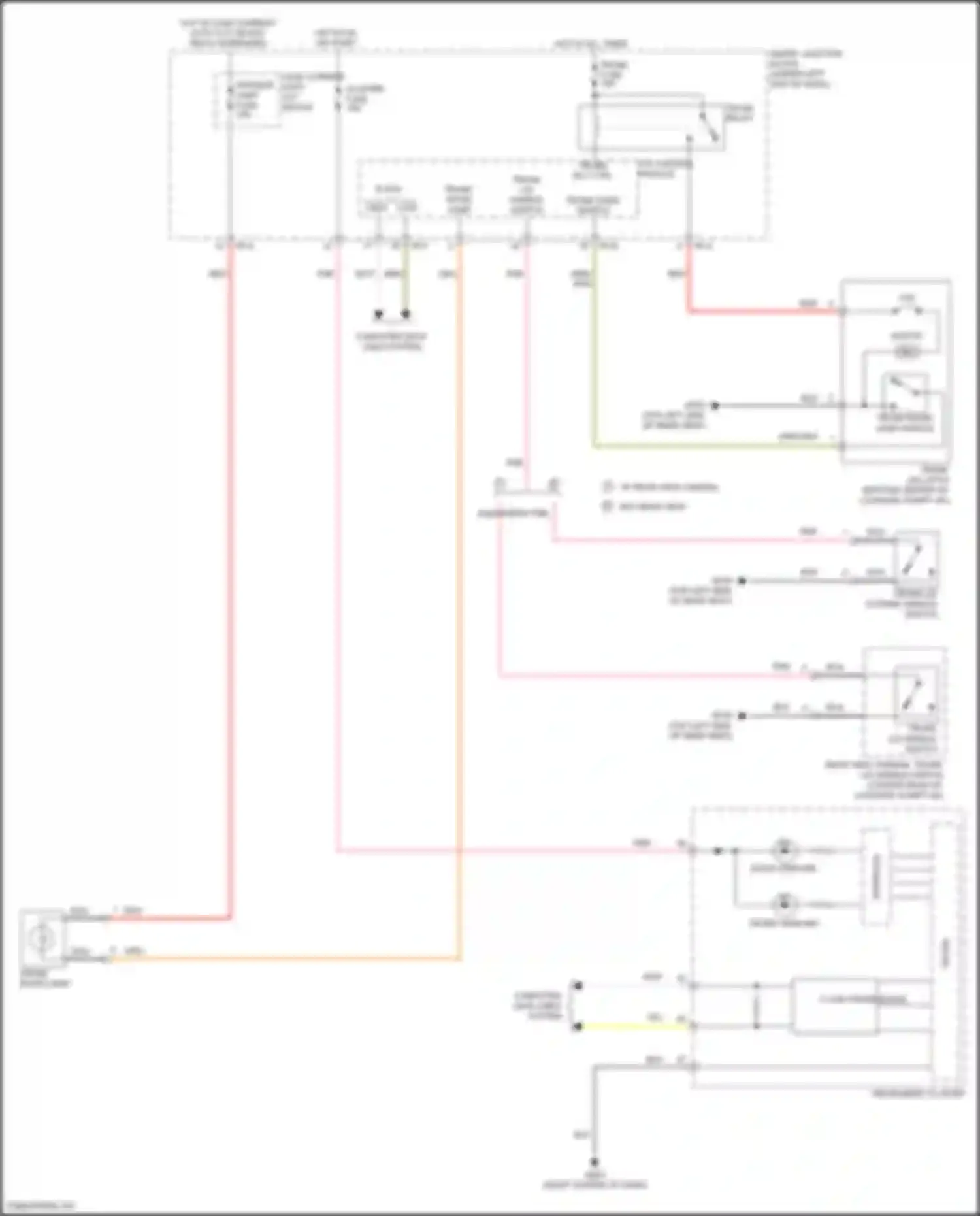Elantra Hyundai VI (2015-2019): Trunk release circuit
