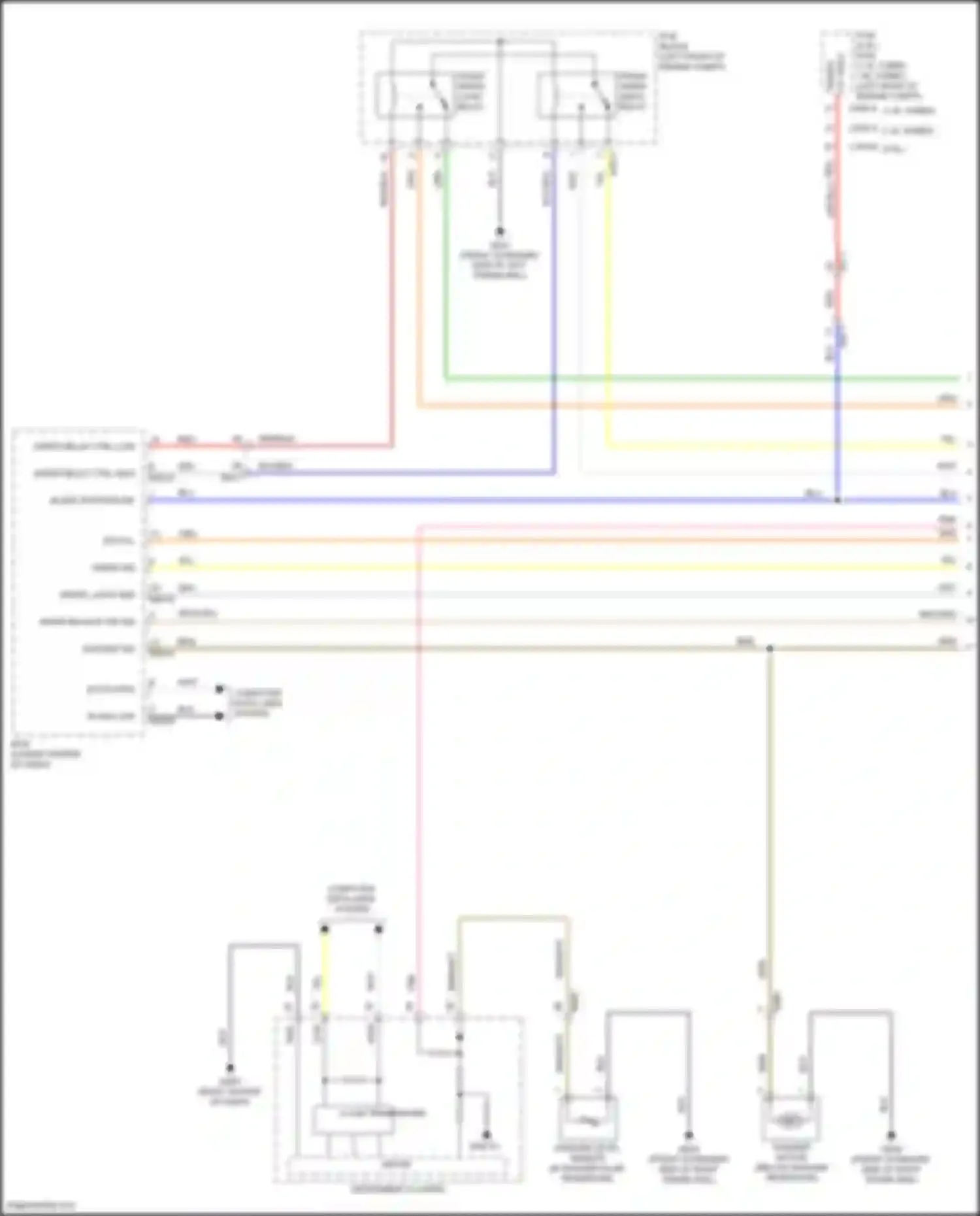 Elantra Hyundai VI (2015-2019): Wiper/washer circuit (1 of 2)