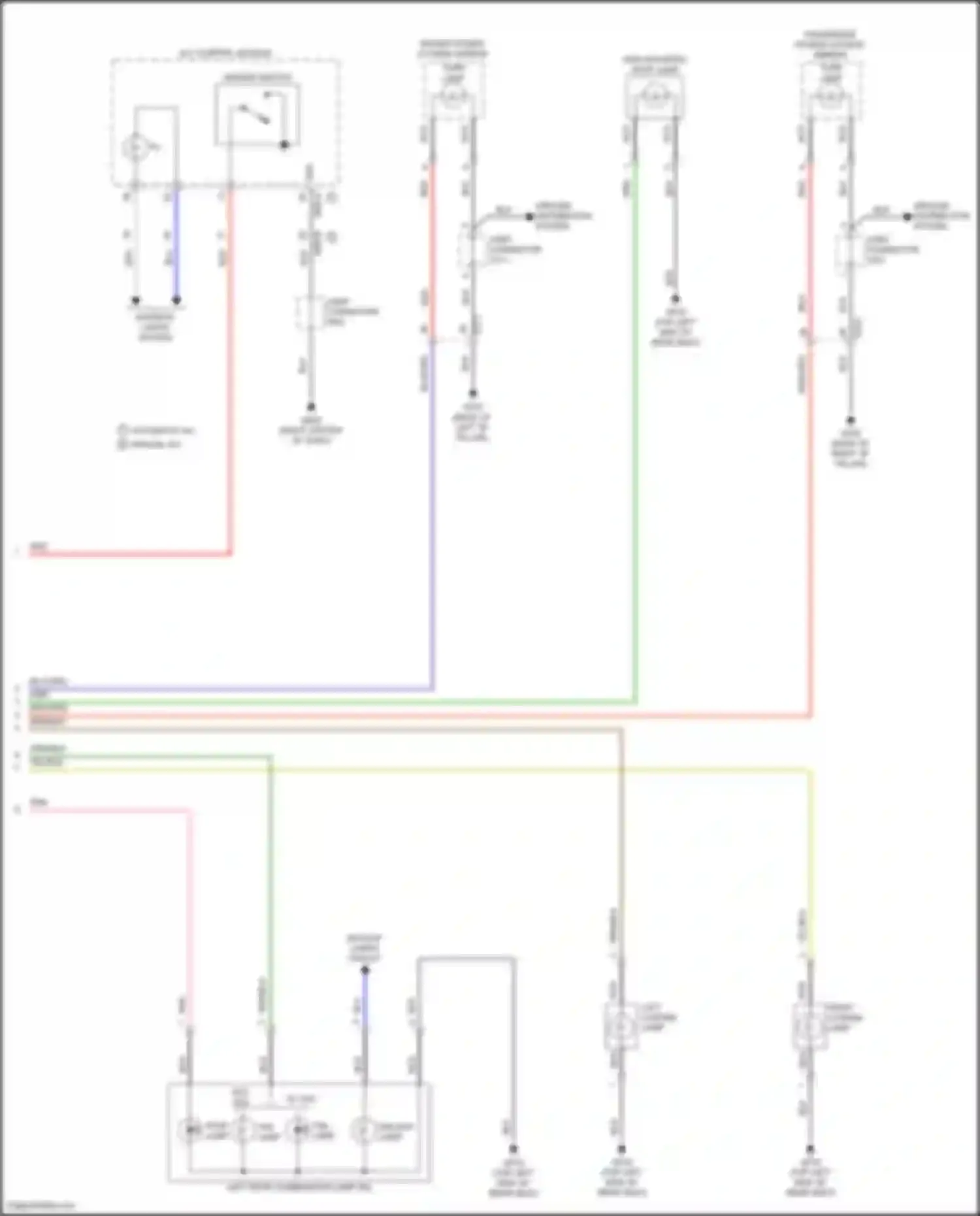 Wiring diagram a/c control module for Hyundai Elantra VI (2015-2019) (4 of 14)