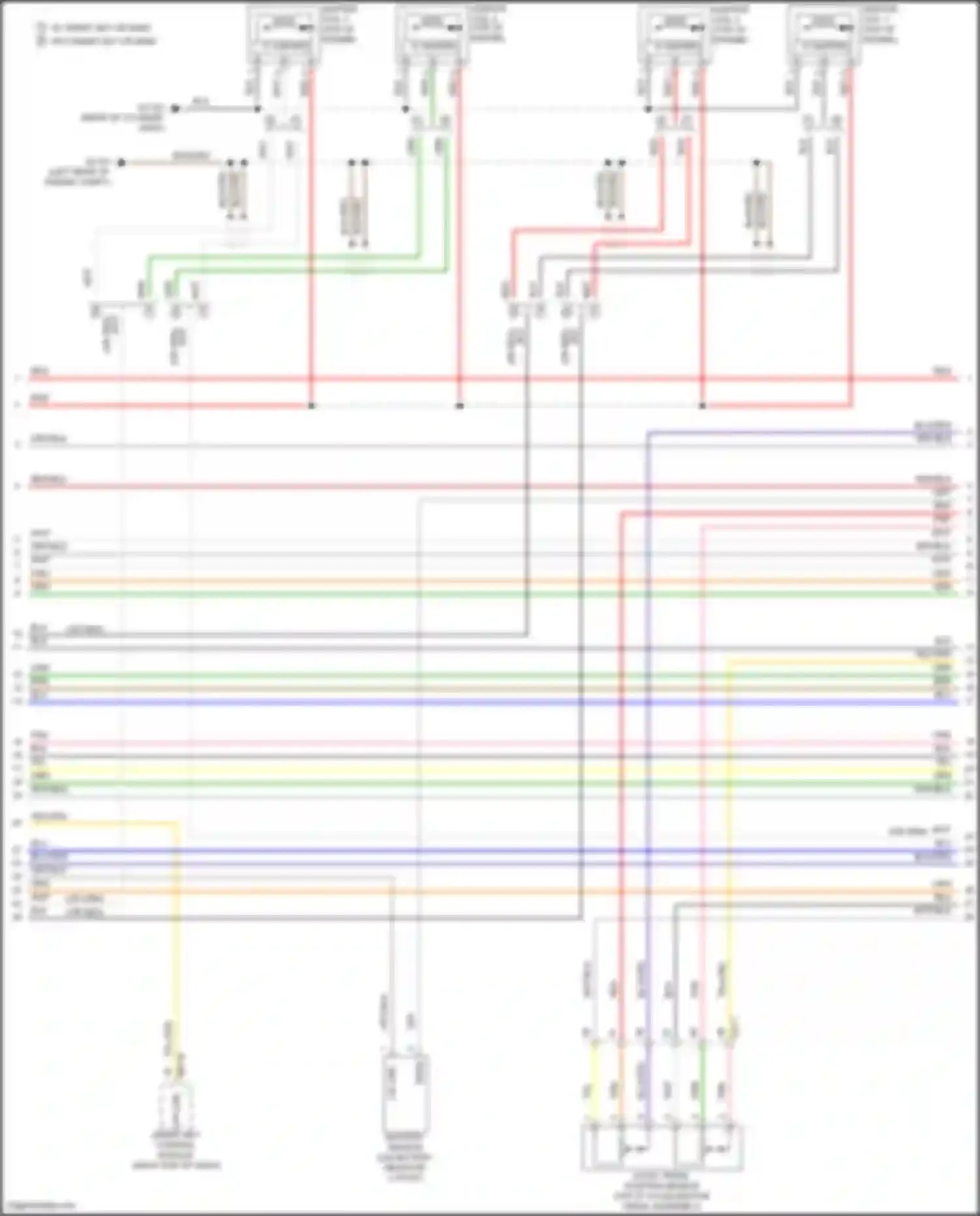 Wiring diagram accel pedal position sensor for Hyundai Elantra VI (2015-2019) (3 of 3)