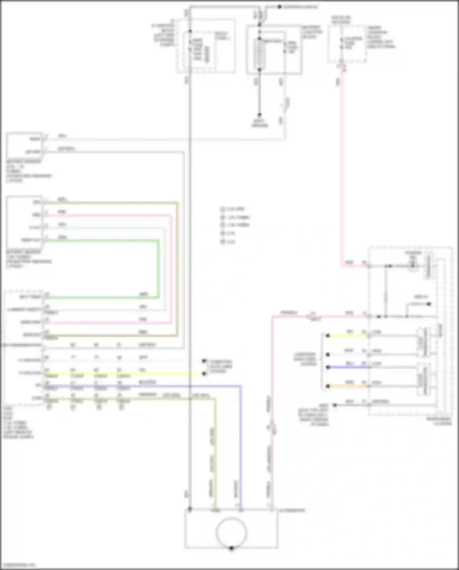 Wiring diagram battery sensor for Hyundai Elantra VI (2015-2019) (2 of 7)