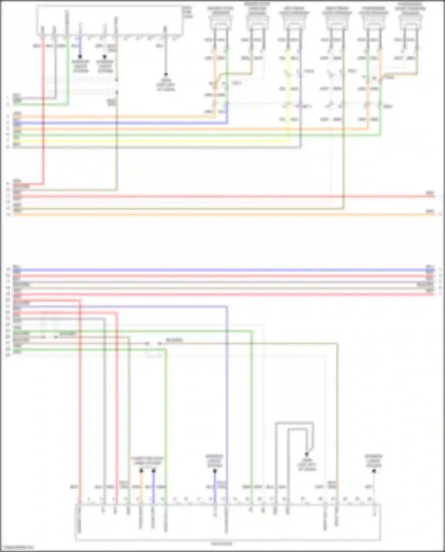 Wiring diagram blk/org for Hyundai Elantra VI (2015-2019) (20 of 48)