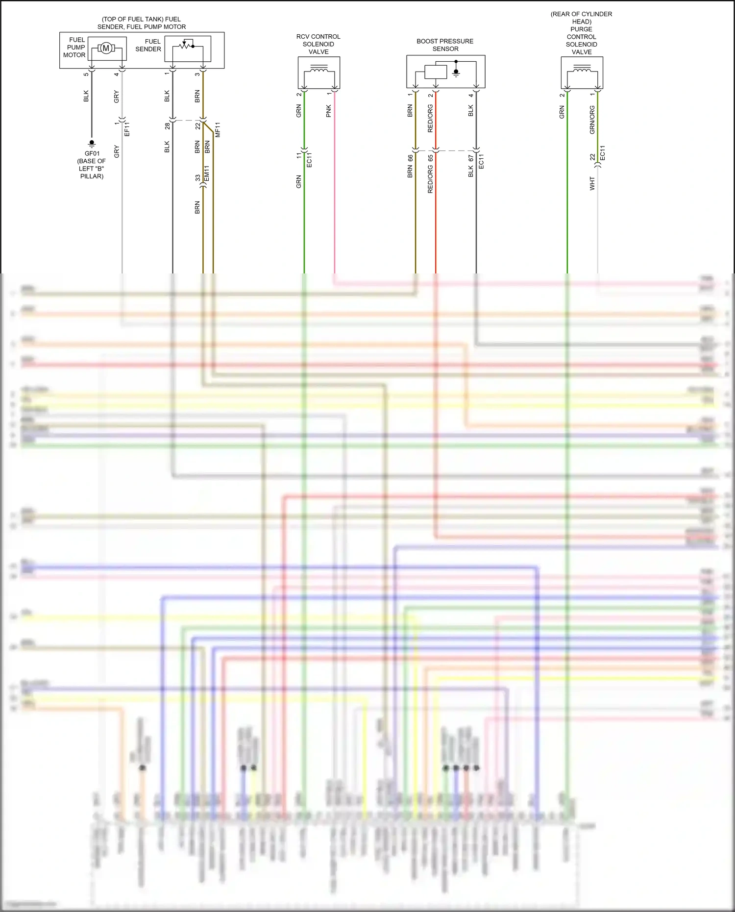 Wiring diagram current adjust for Hyundai Elantra VI (2015-2019) (1 of 1)