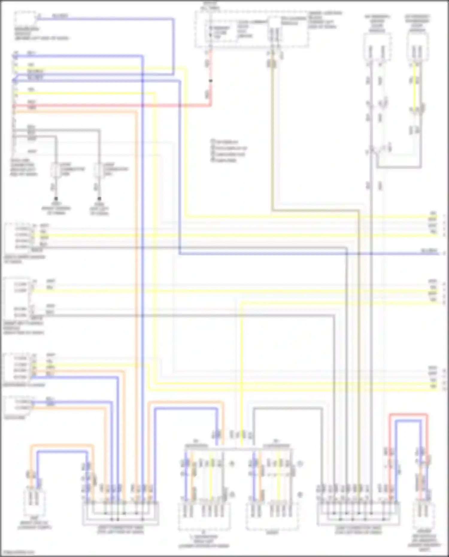 Wiring diagram data link connector for Hyundai Elantra VI (2015-2019) (1 of 3)