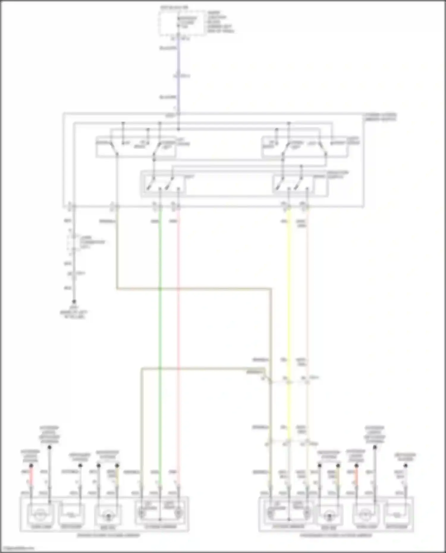 Wiring diagram defogger system for Hyundai Elantra VI (2015-2019) (7 of 9)
