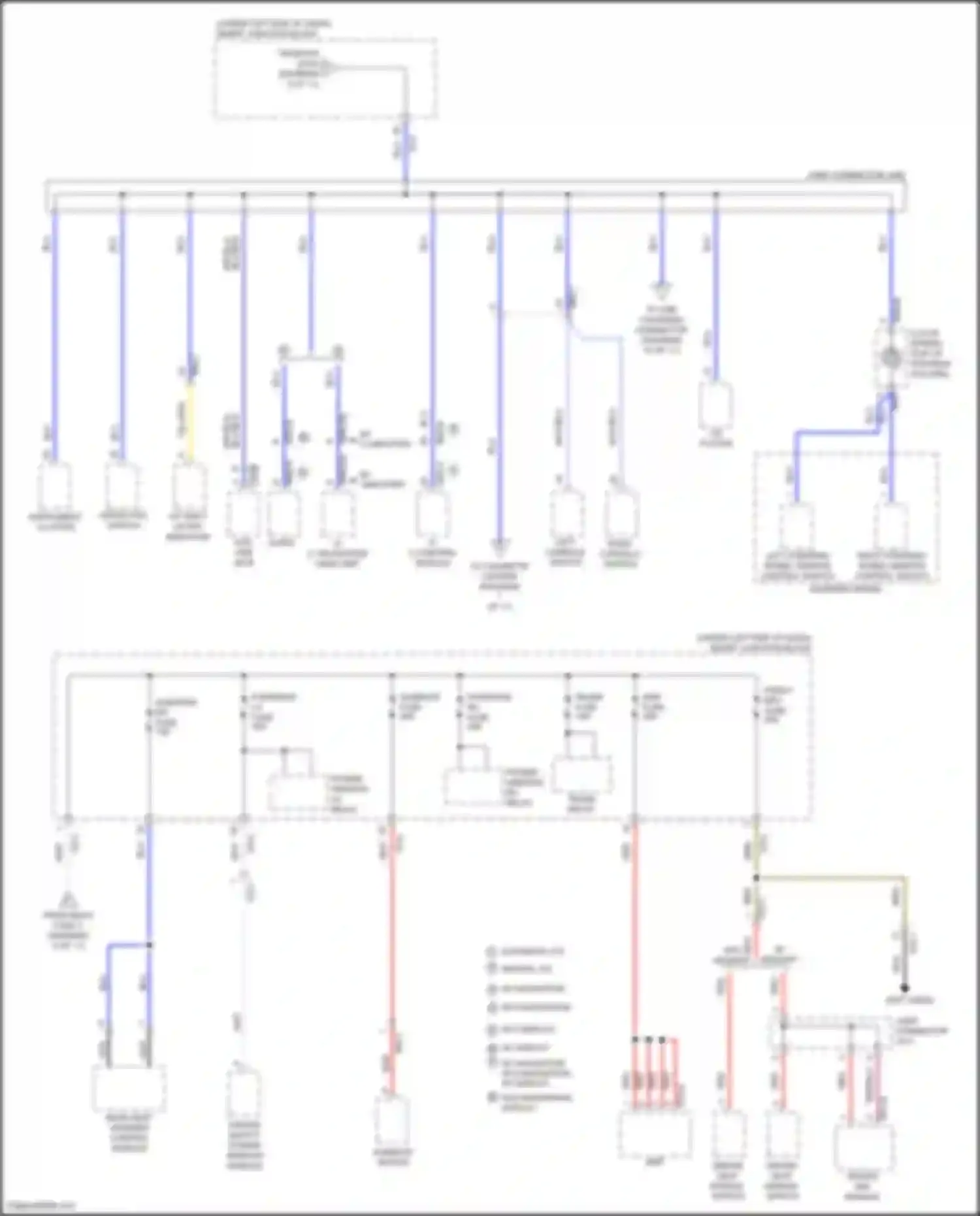 Wiring diagram driver ims module for Hyundai Elantra VI (2015-2019) (3 of 5)