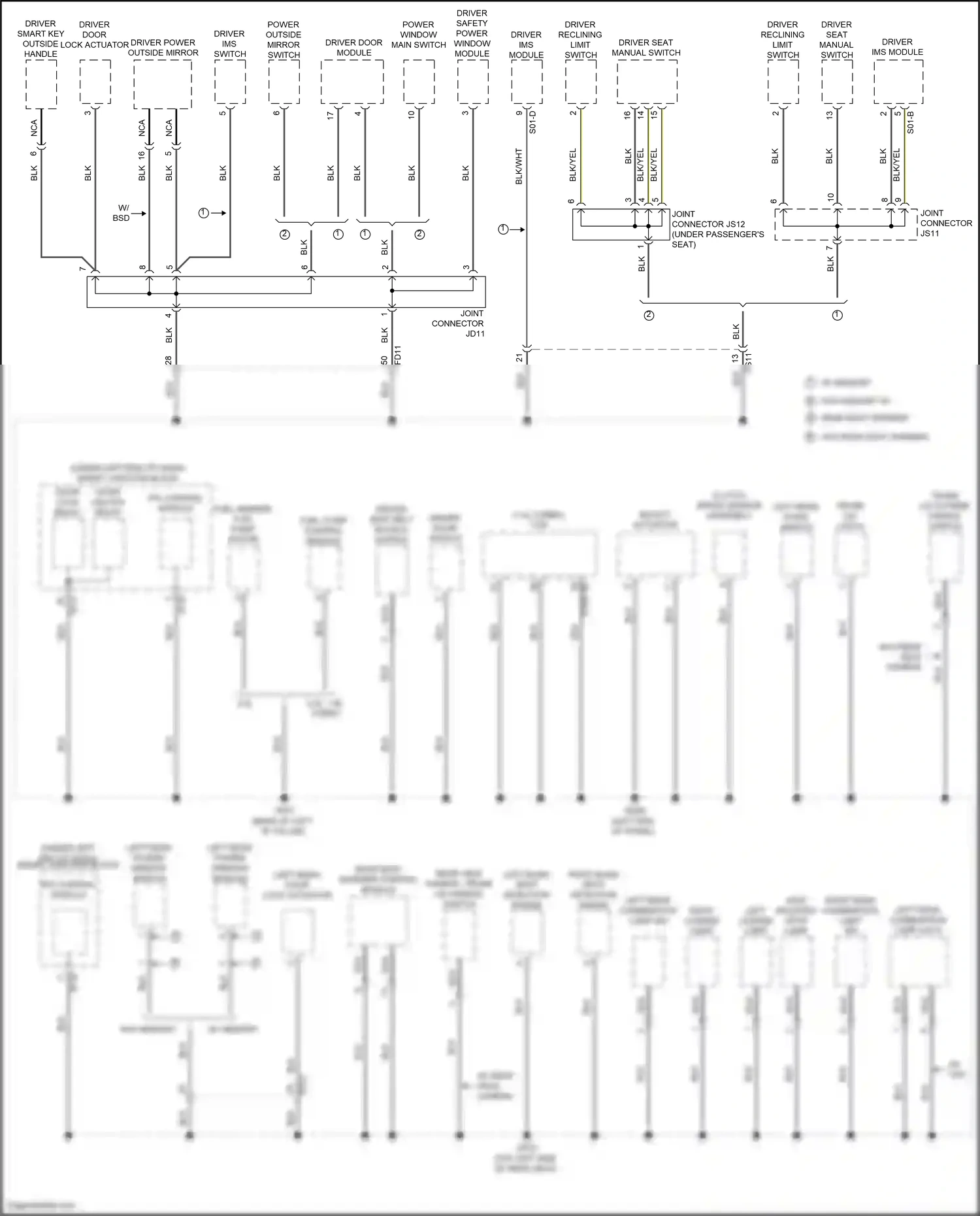 Hyundai Elantra VI (2015-2019) driver ims switch wiring diagram  (2 of 5)