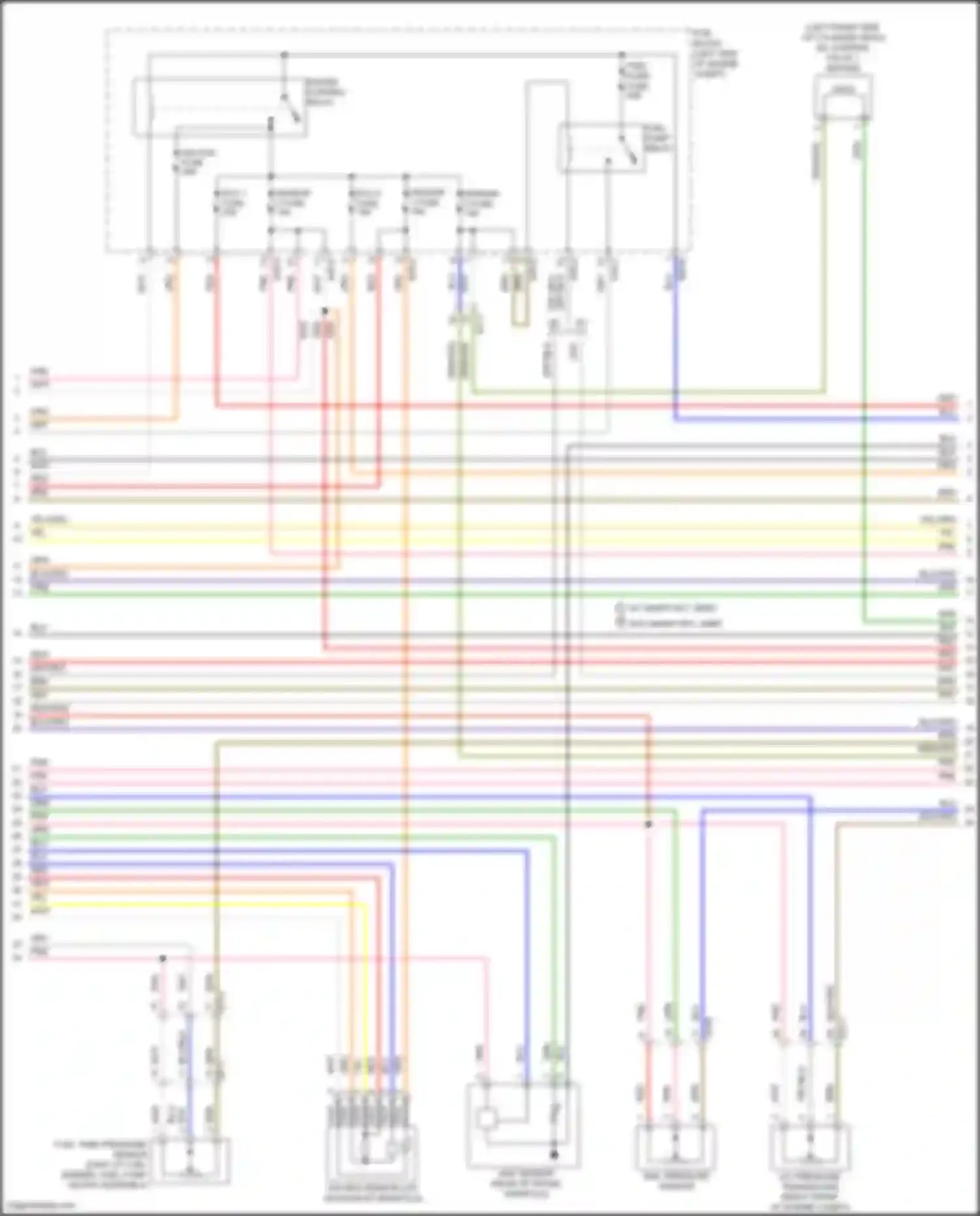Wiring diagram engine control relay for Hyundai Elantra VI (2015-2019) (6 of 7)