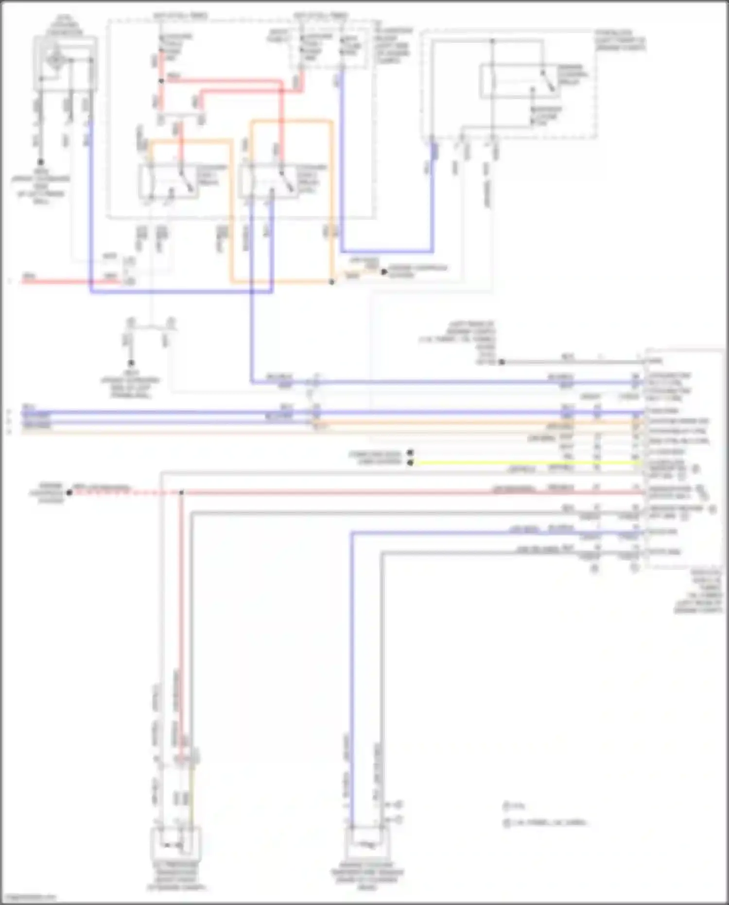 Wiring diagram engine control relay for Hyundai Elantra VI (2015-2019) (1 of 7)