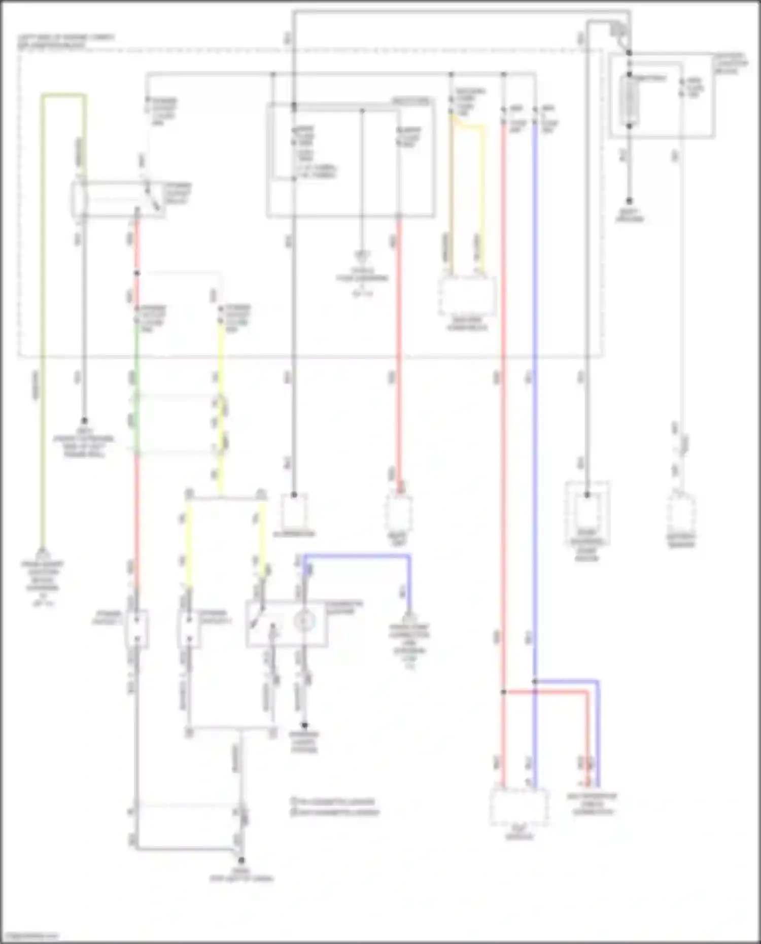 Wiring diagram esc module for Hyundai Elantra VI (2015-2019) (10 of 12)
