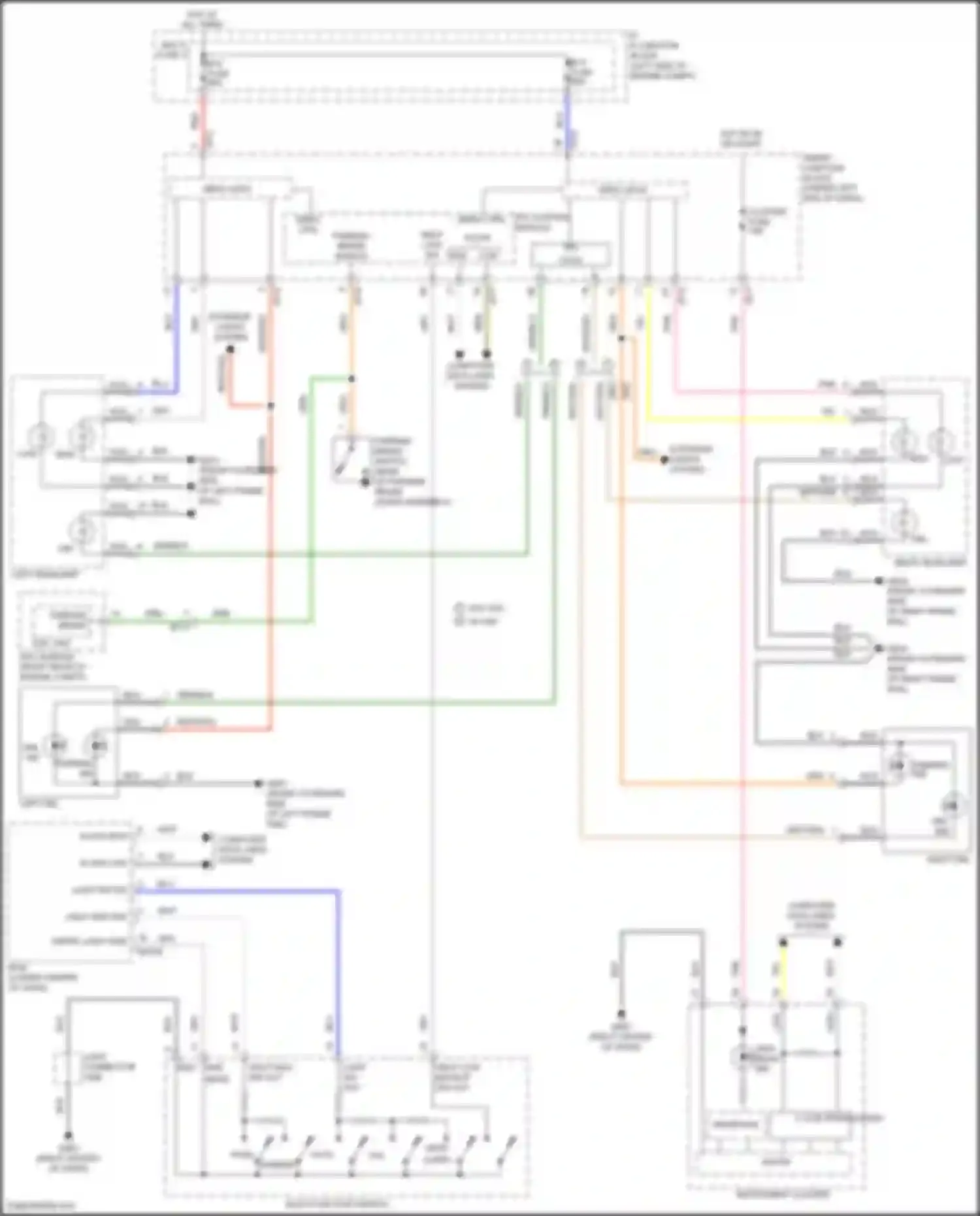 Wiring diagram hdlp high sw in for Hyundai Elantra VI (2015-2019) (1 of 1)