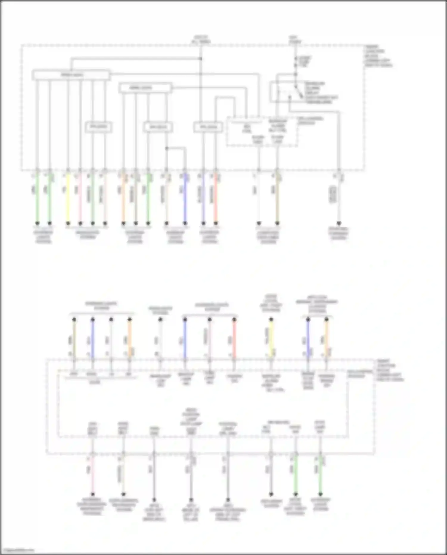 Wiring diagram headlamp low sig for Hyundai Elantra VI (2015-2019) (1 of 1)
