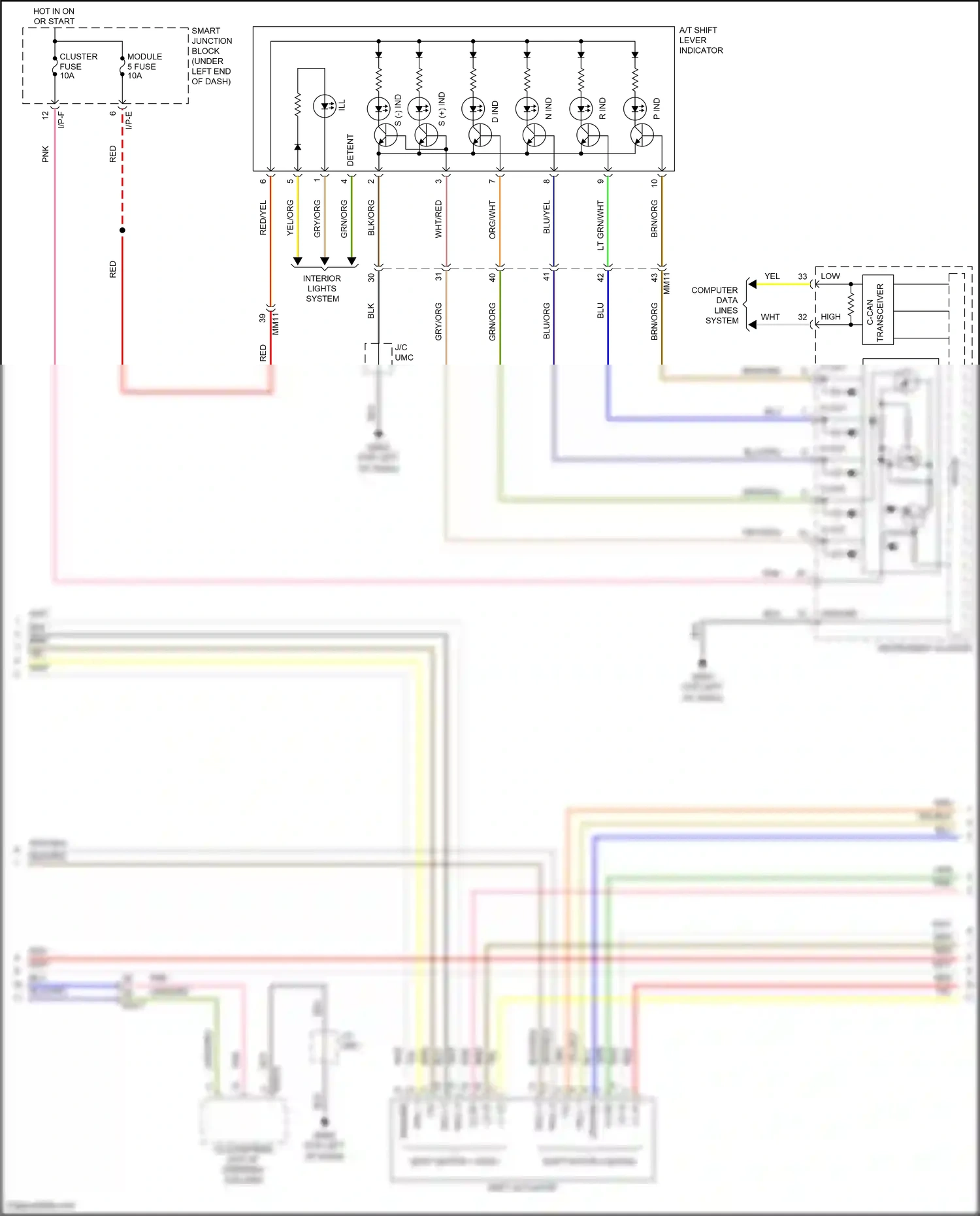 Wiring diagram i/p-e for Hyundai Elantra VI (2015-2019) (47 of 56)