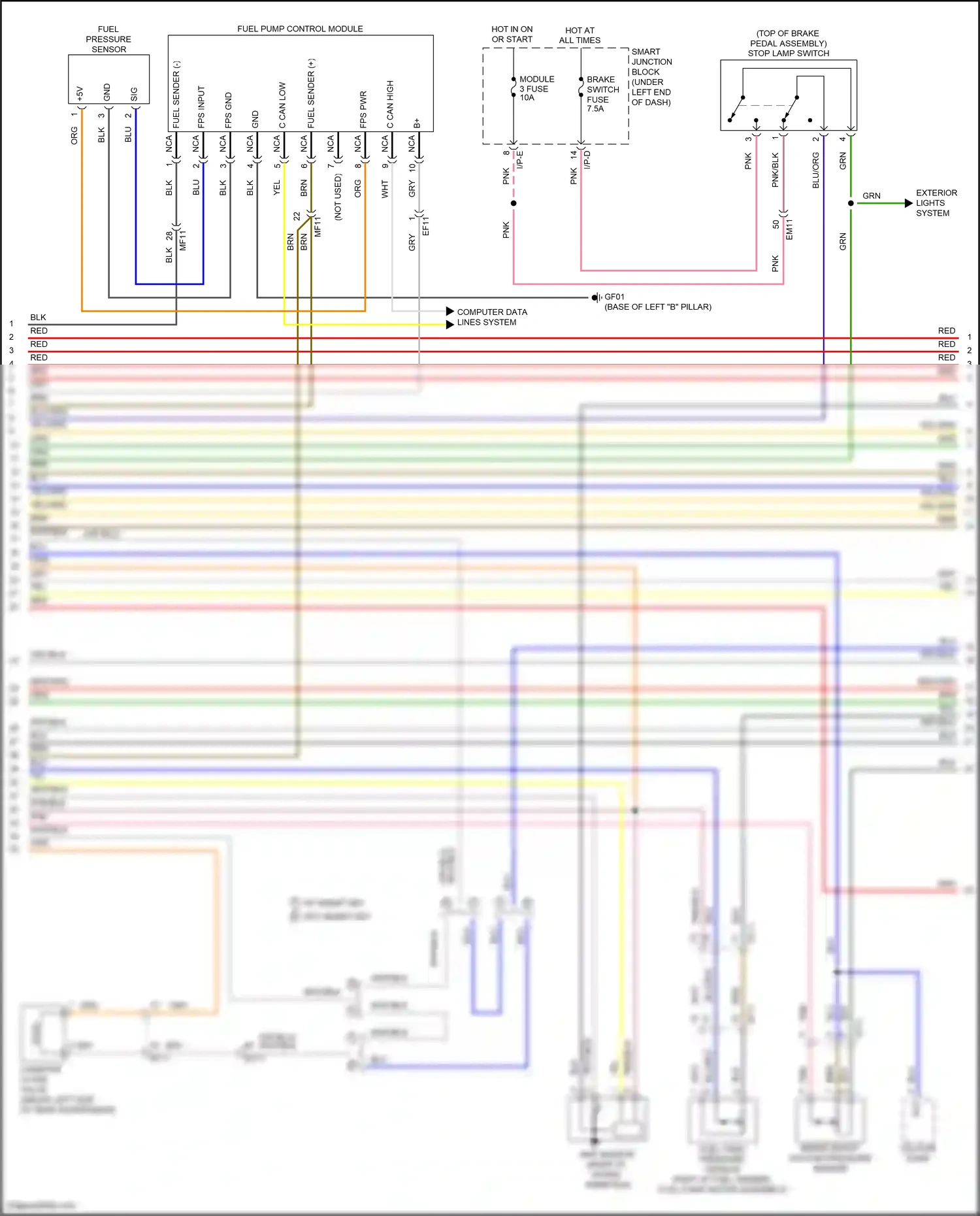 Wiring diagram i/p-e for Hyundai Elantra VI (2015-2019) (54 of 56)