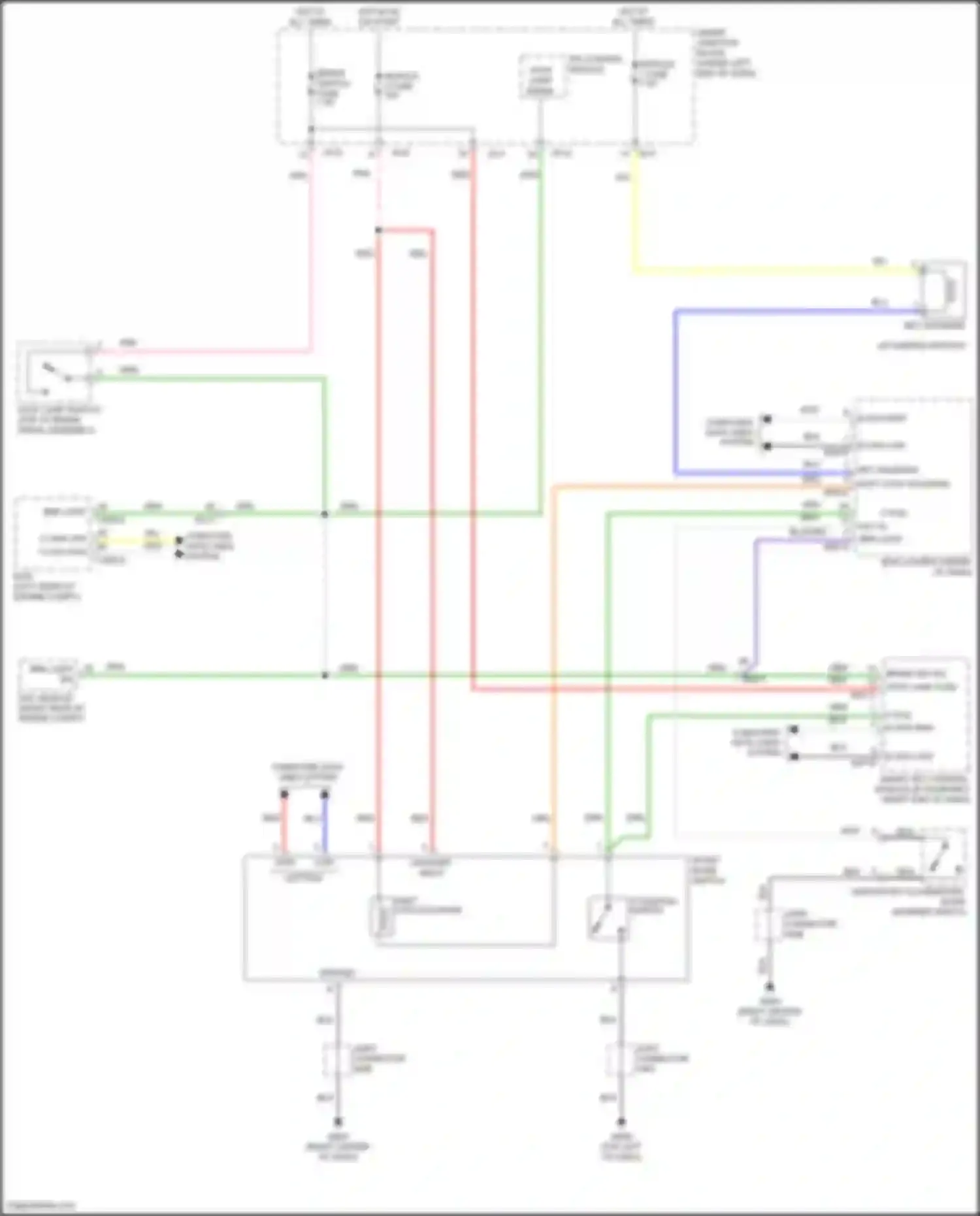 Wiring diagram joint connector umc for Hyundai Elantra VI (2015-2019) (11 of 22)