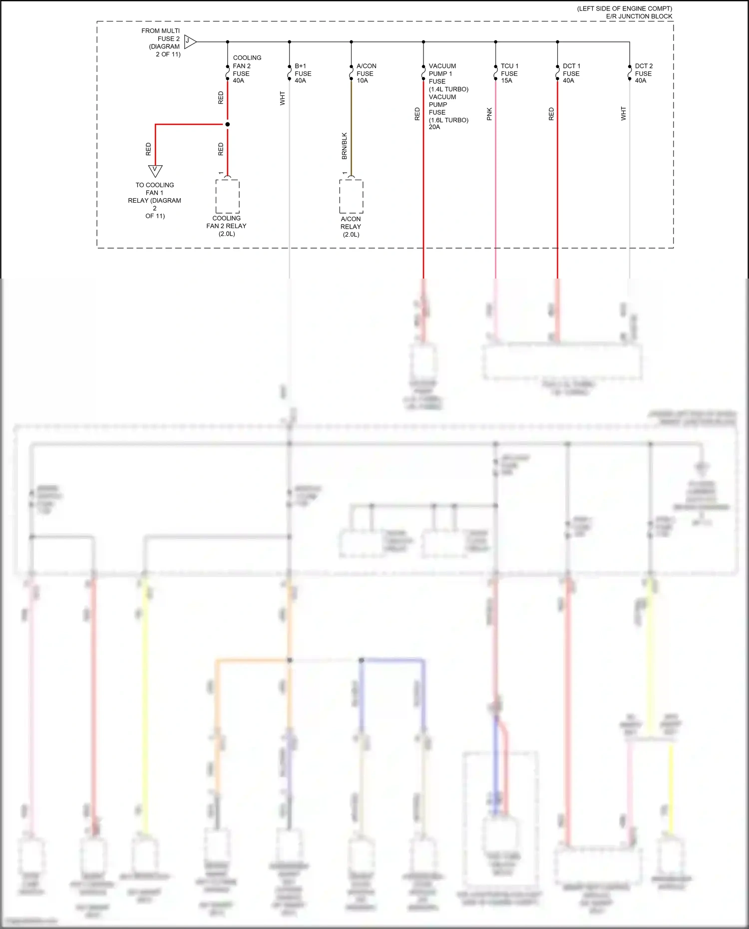 Wiring diagram key interlock for Hyundai Elantra VI (2015-2019) (3 of 3)
