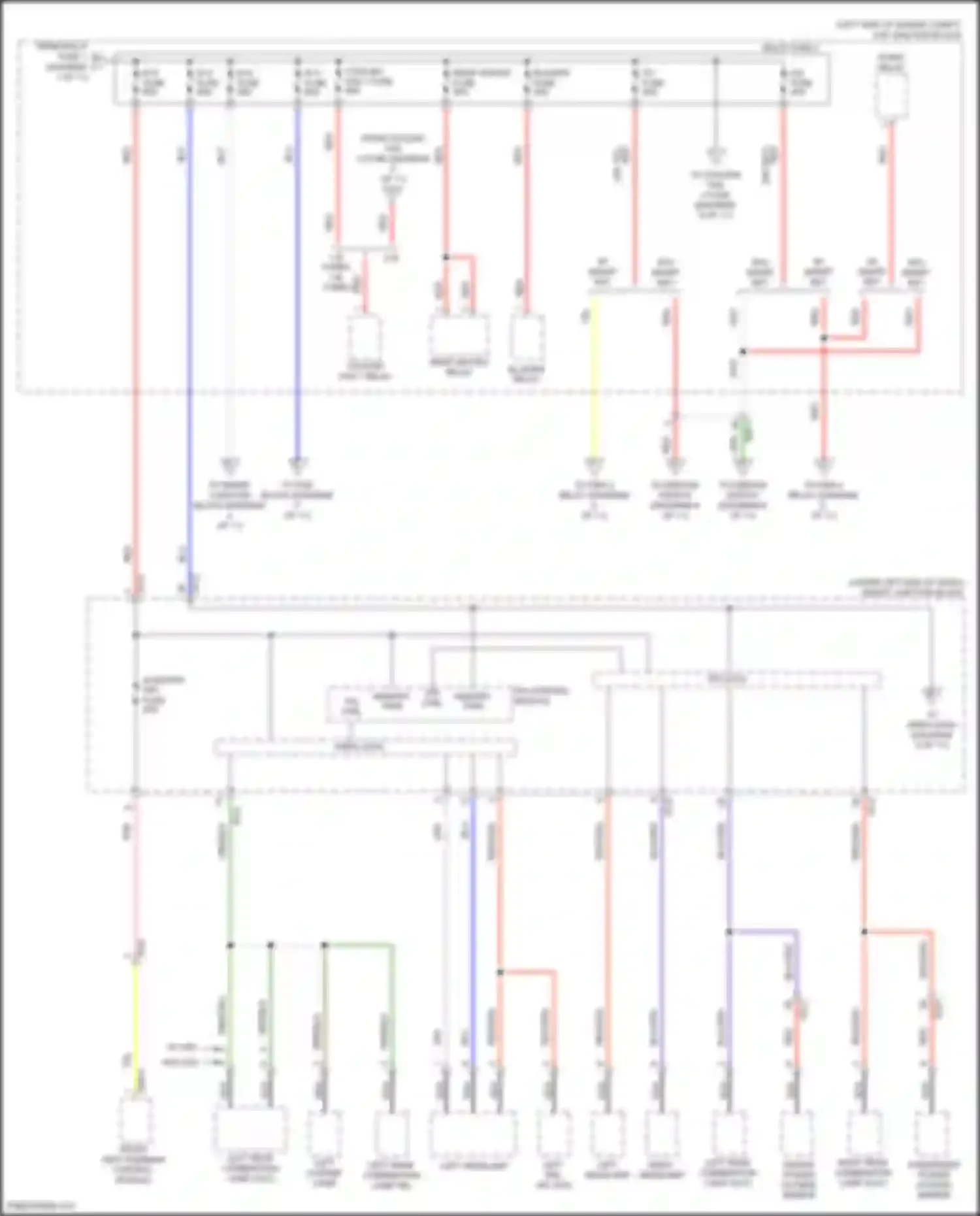 Wiring diagram memory ips ctrl pwr ctrl for Hyundai Elantra VI (2015-2019) (1 of 1)