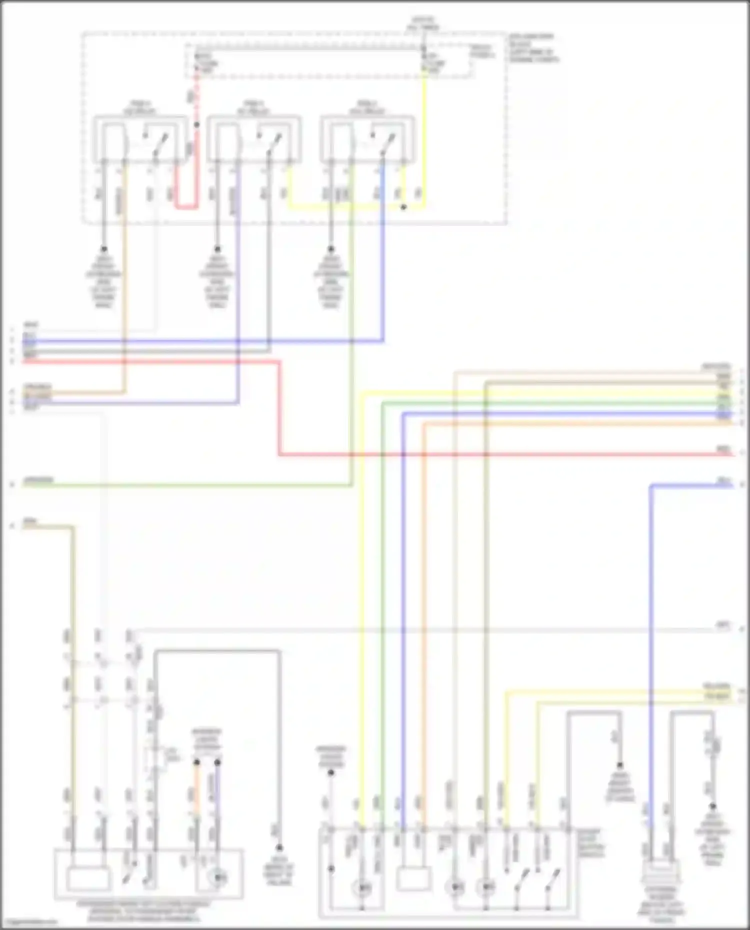 Wiring diagram multi fuse 2 for Hyundai Elantra VI (2015-2019) (7 of 18)