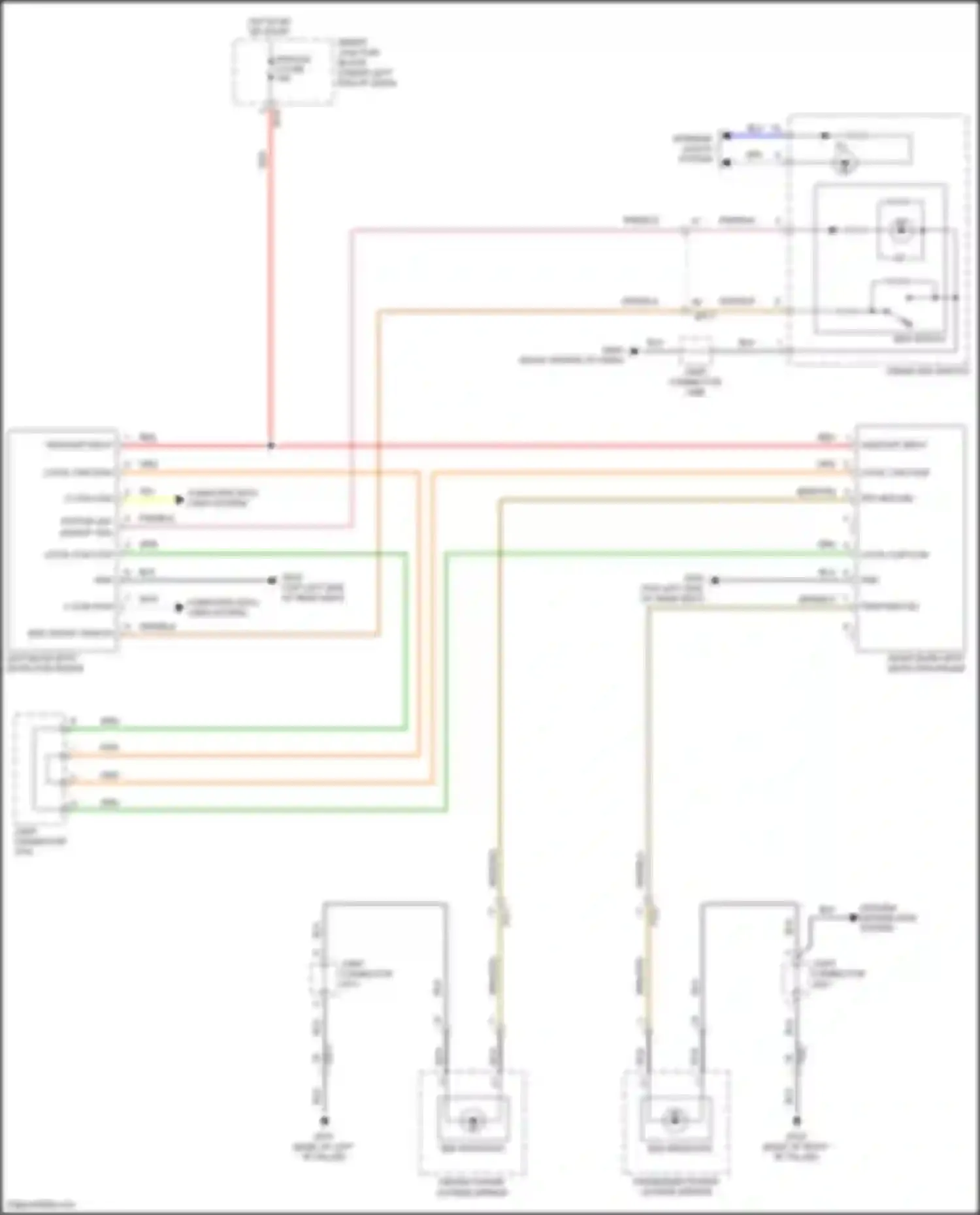 Wiring diagram pass bsd ind for Hyundai Elantra VI (2015-2019) (1 of 1)