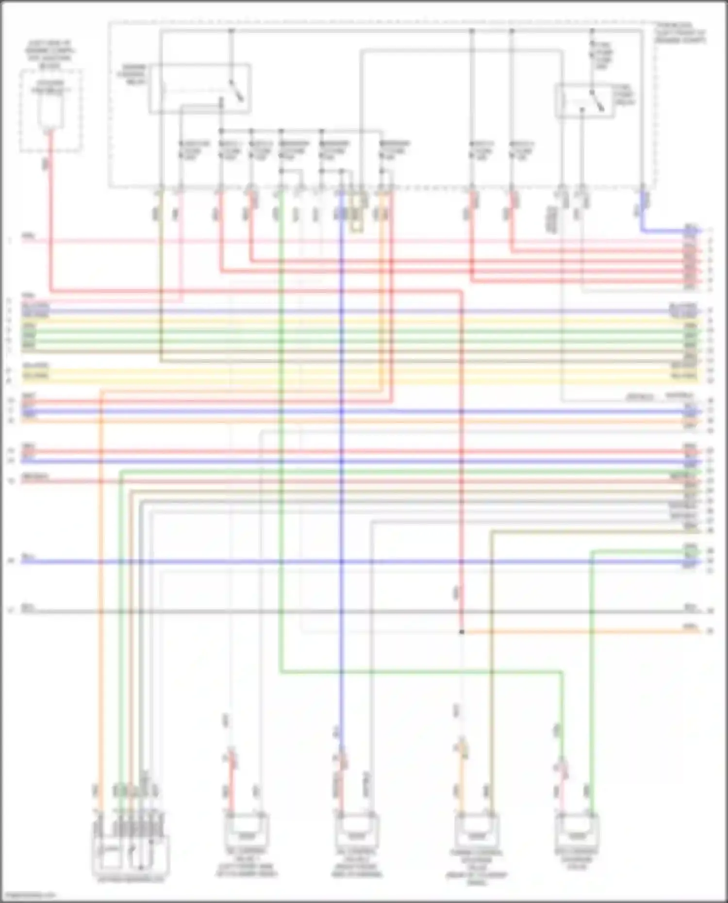 Wiring diagram sensor 2 fuse for Hyundai Elantra VI (2015-2019) (5 of 7)