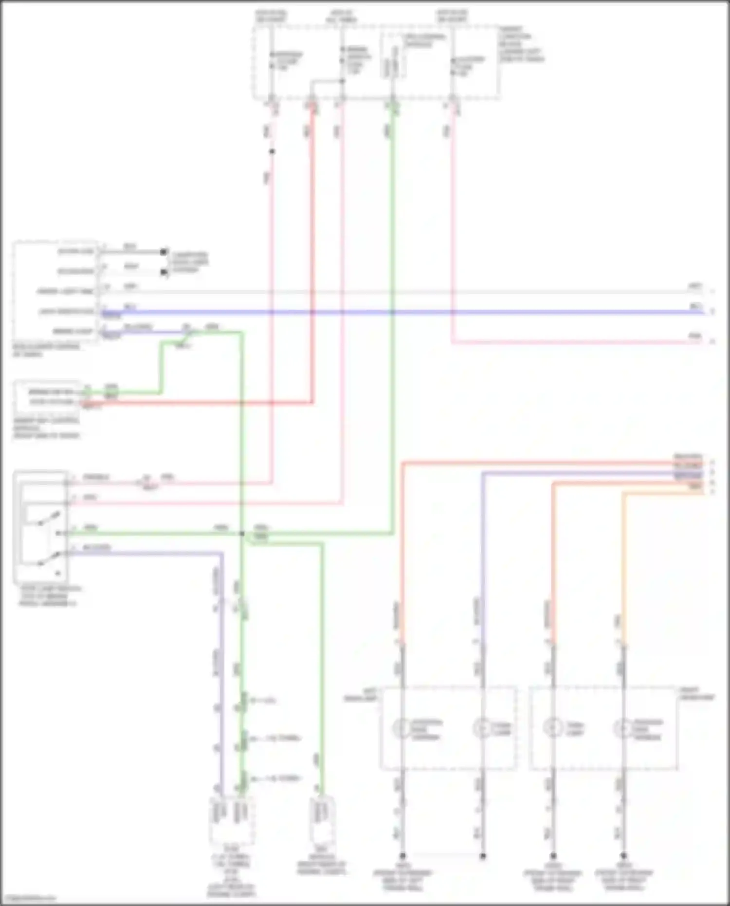 Wiring diagram smart key control module for Hyundai Elantra VI (2015-2019) (4 of 14)