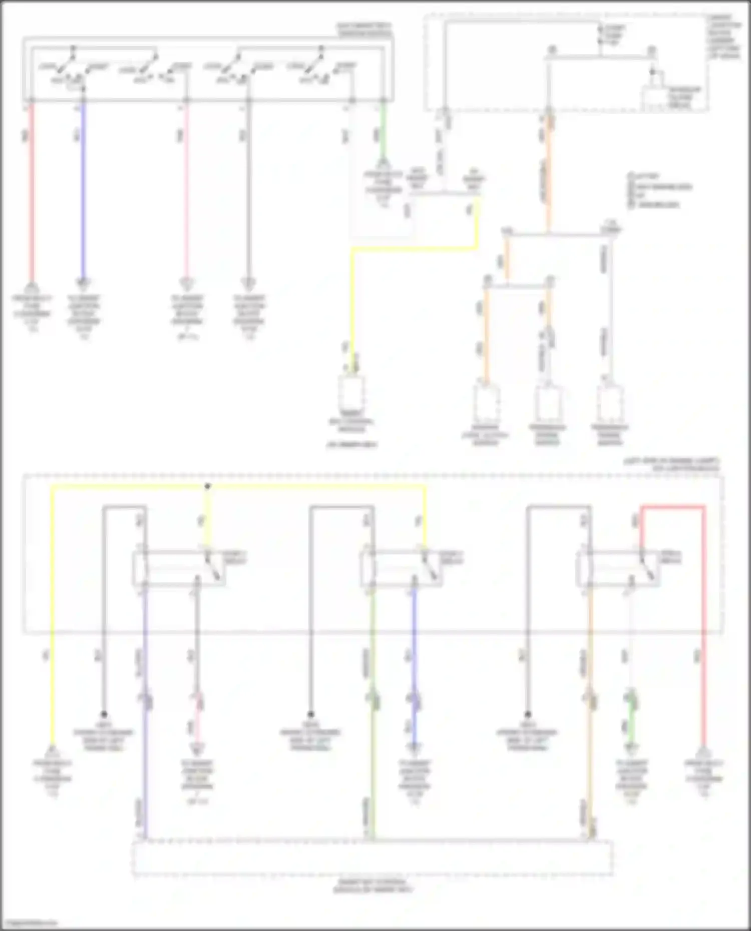 Wiring diagram smart key control module for Hyundai Elantra VI (2015-2019) (8 of 14)