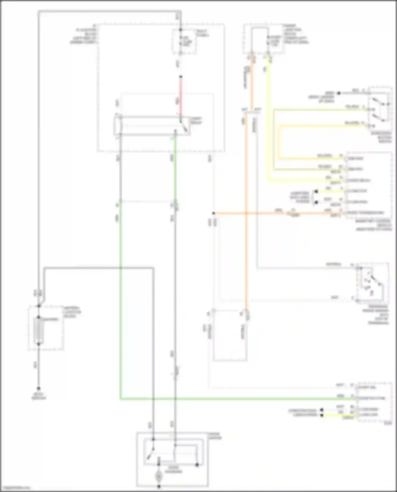 Wiring diagram start rly ctrl for Hyundai Elantra VI (2015-2019) (3 of 7)