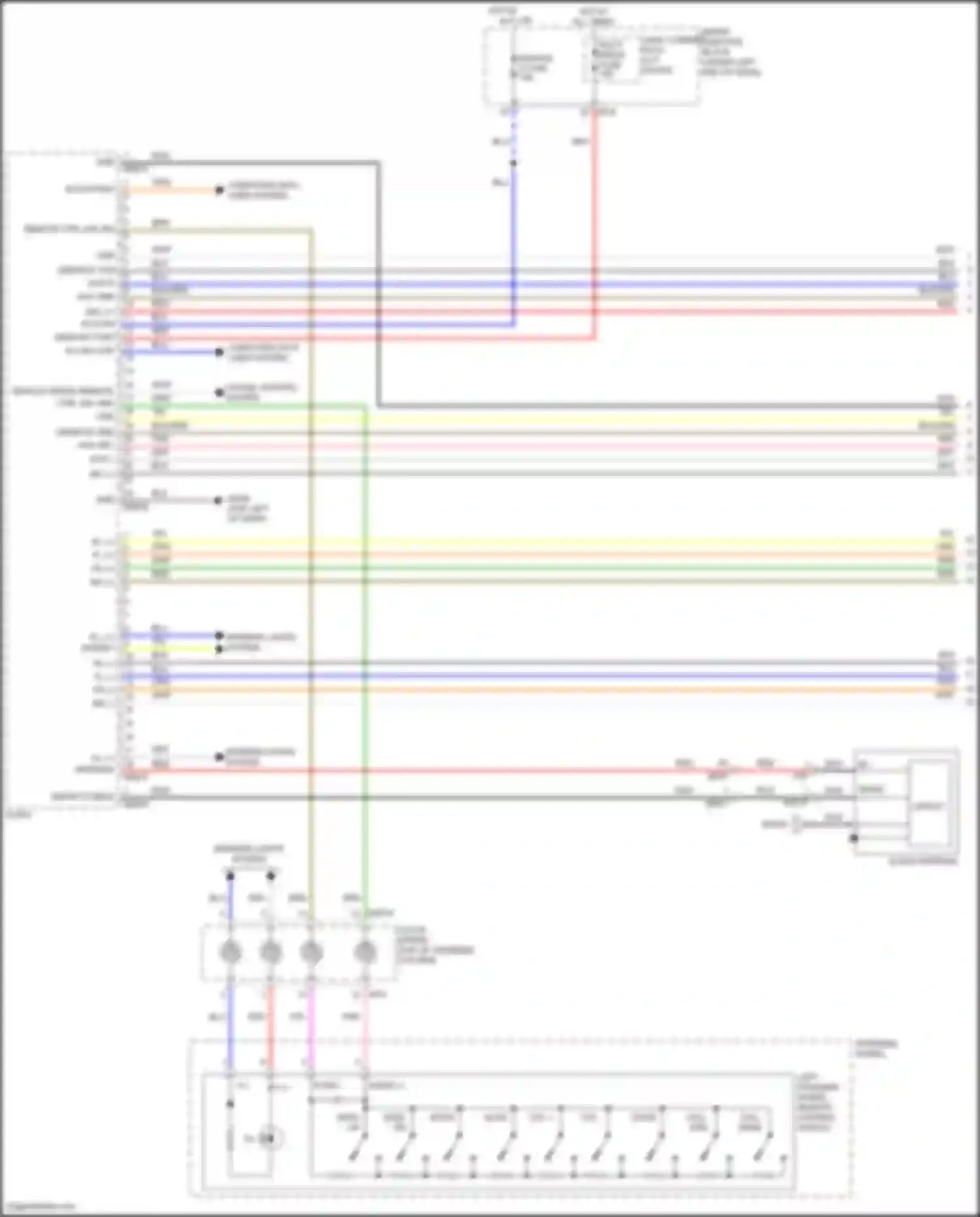 Wiring diagram vehicle speed remote ctrl sw gnd for Hyundai Elantra VI (2015-2019) (1 of 2)