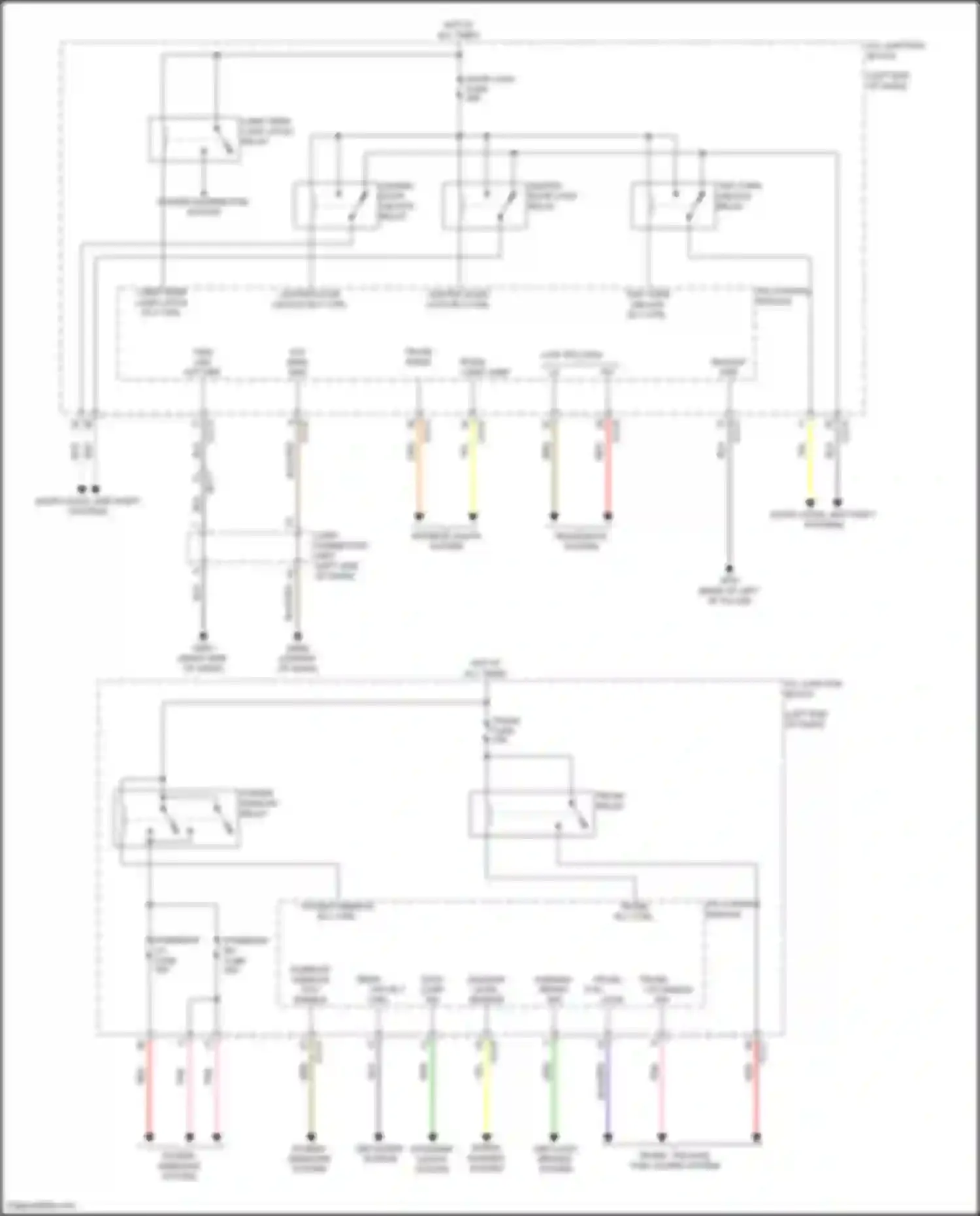 Elantra Hyundai VII facelift (2023-2024): Ips control module circuit, except hybrid (1 of 3)