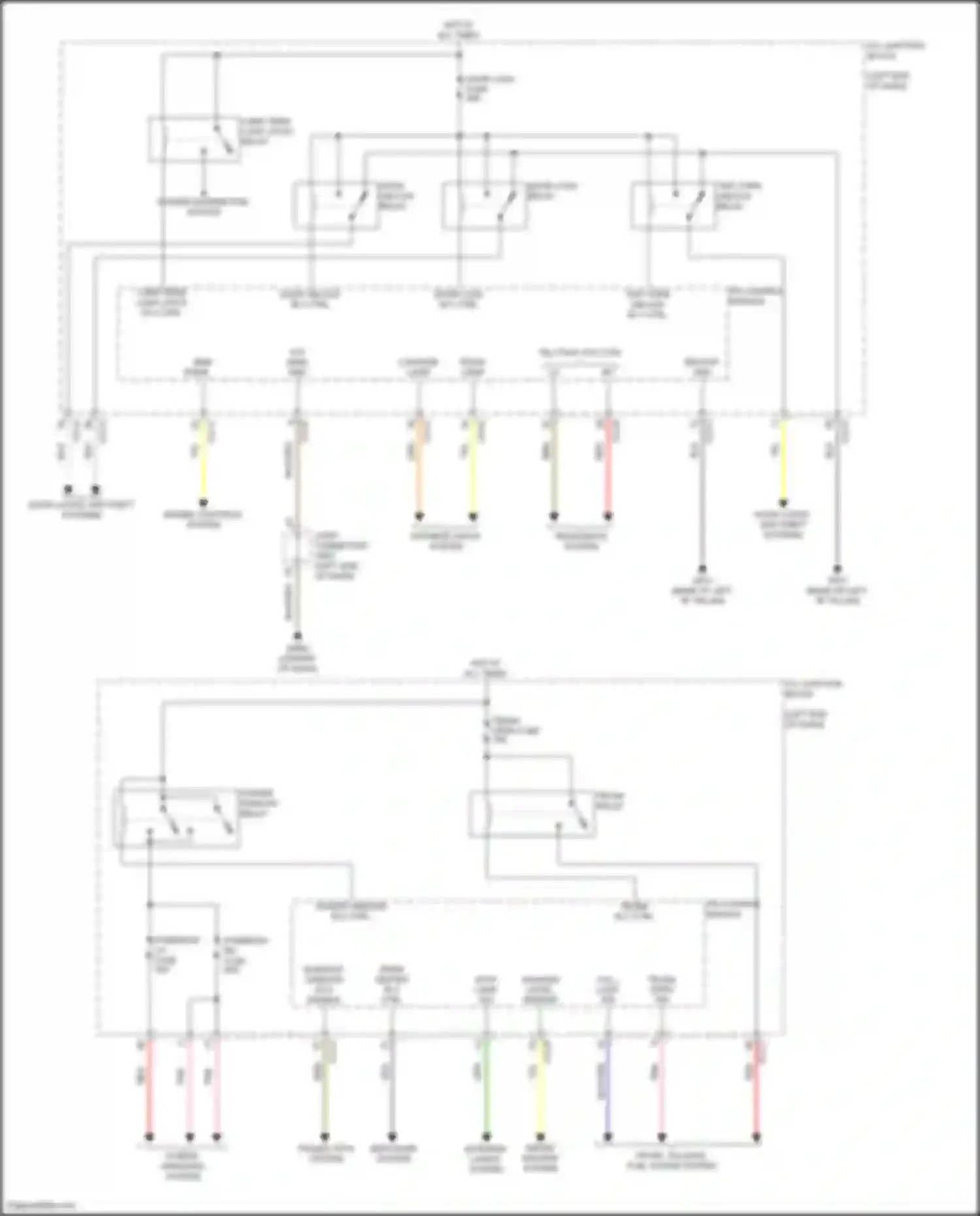 Elantra Hyundai VII facelift (2023-2024): Ips control module circuit, hybrid (1 of 3)