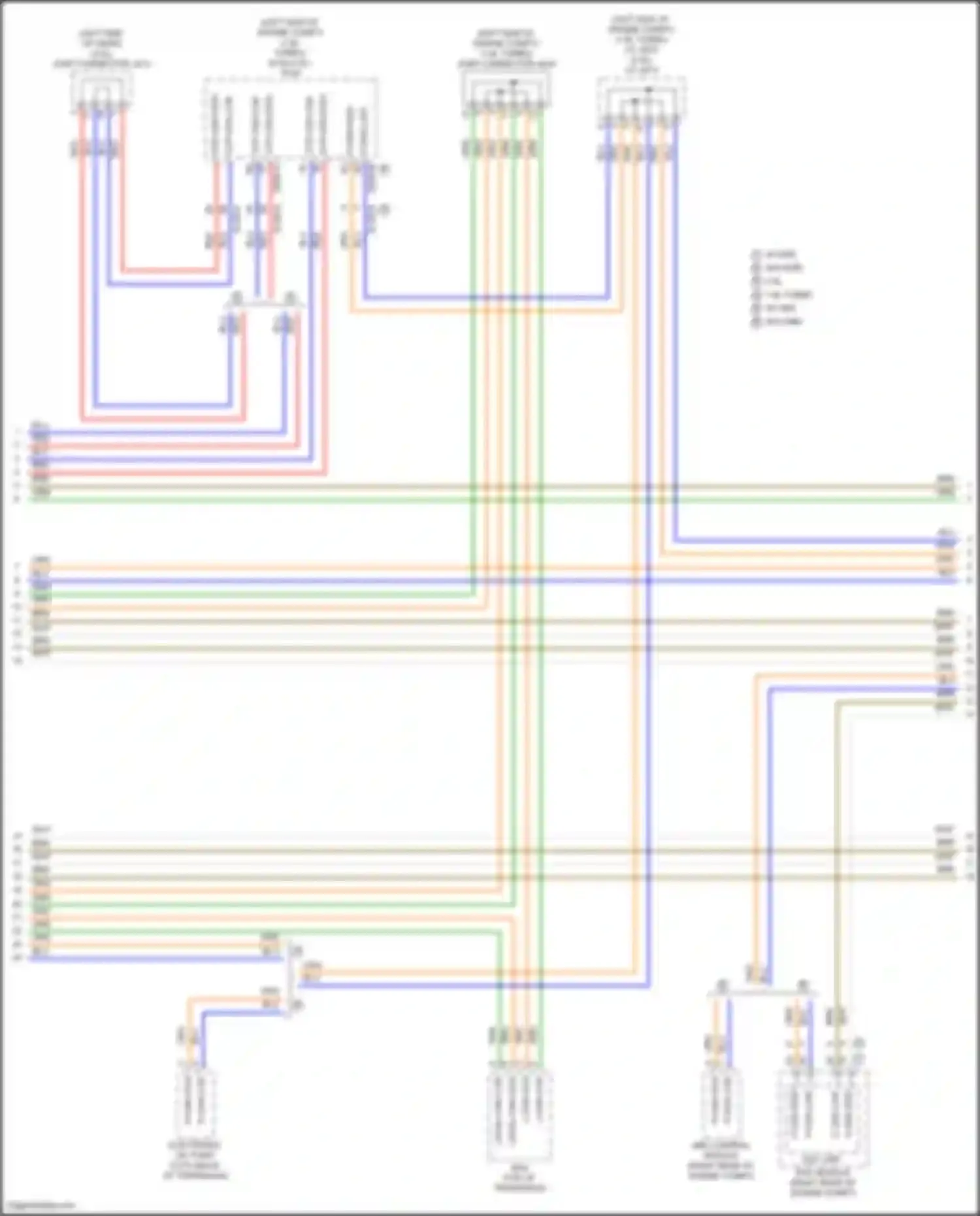Elantra Hyundai VII facelift (2023-2024): Computer data lines circuit, except hybrid (4 of 5)