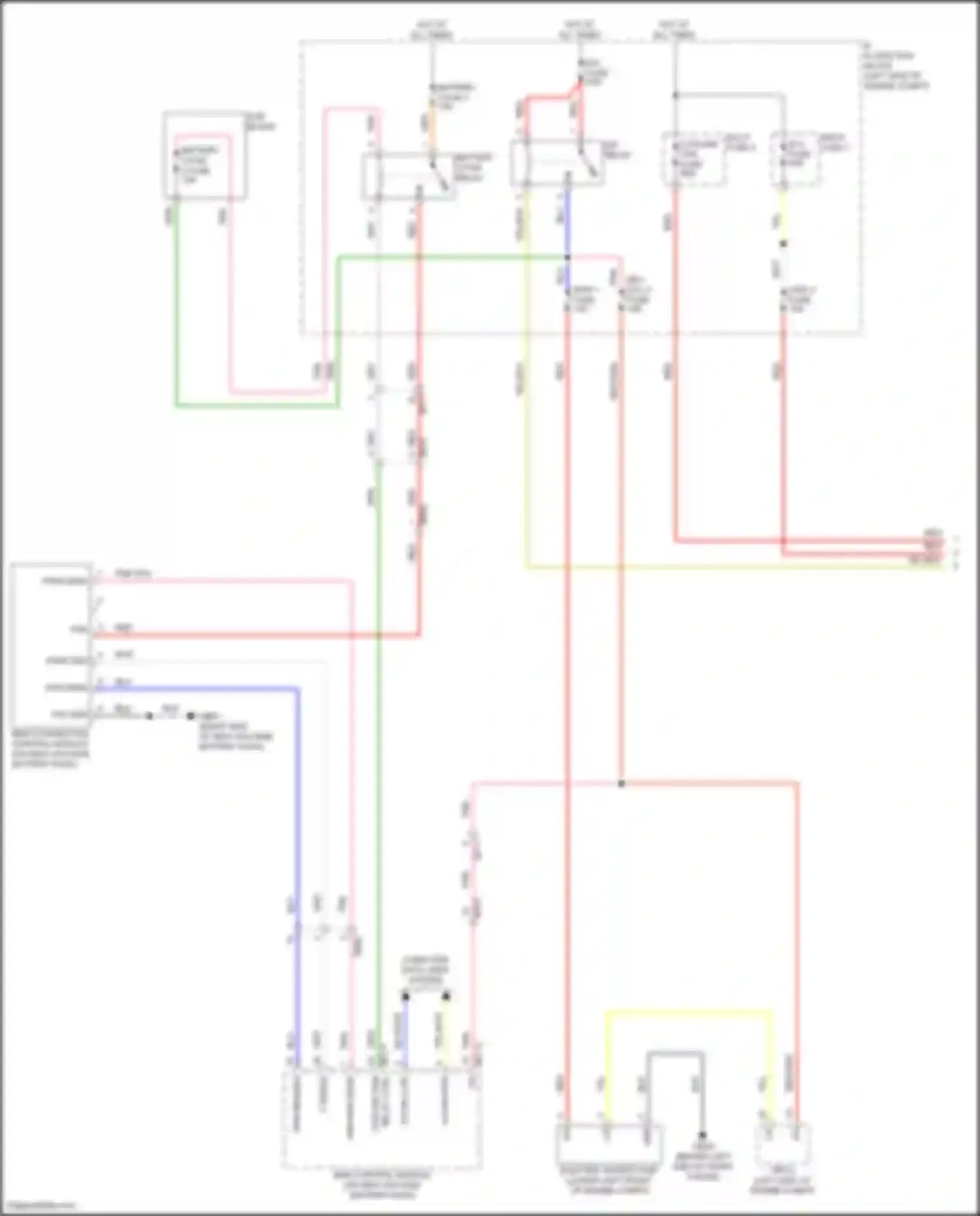 Elantra Hyundai VII facelift (2023-2024): Cooling fan circuit, hybrid (1 of 2)
