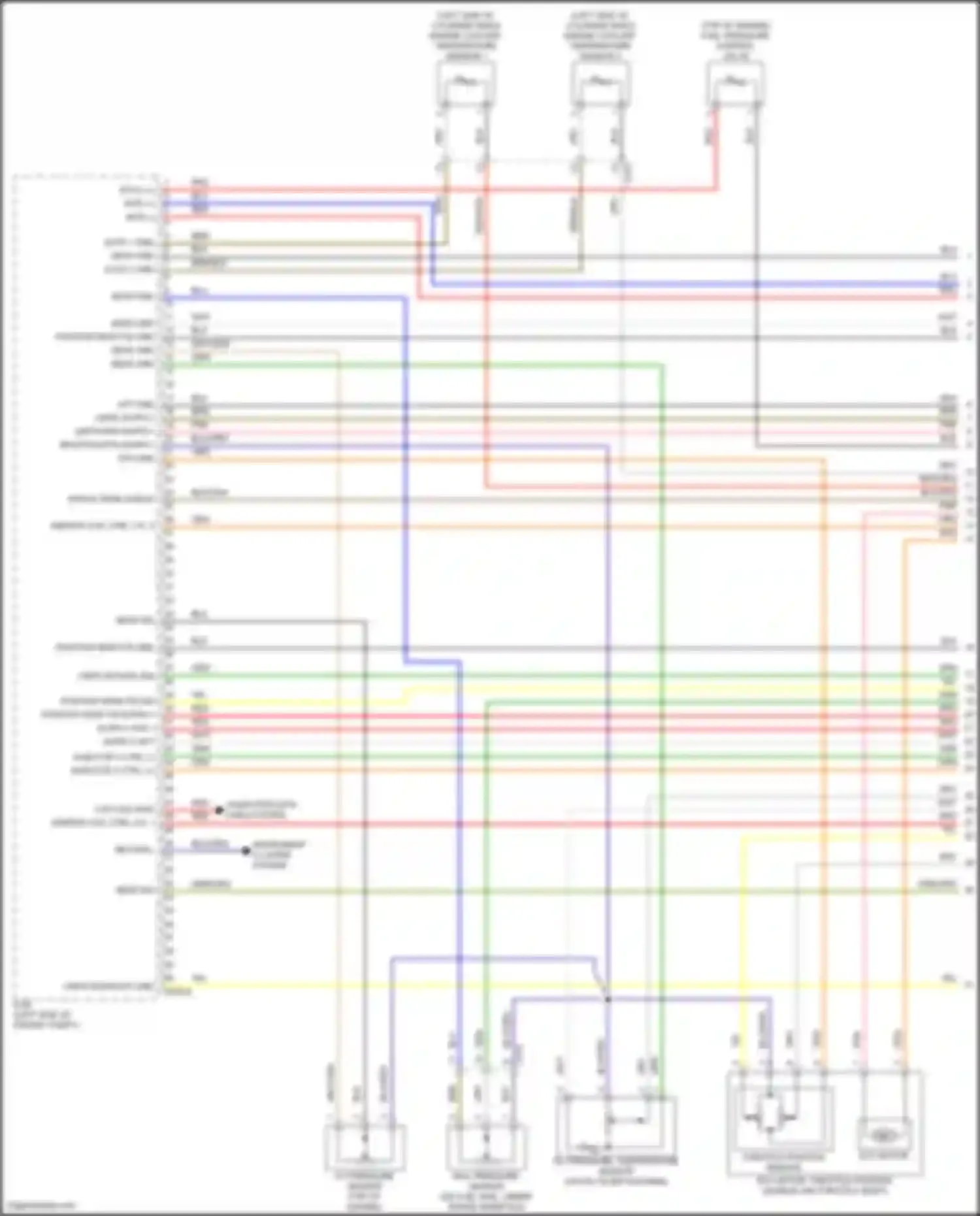 Elantra Hyundai VII facelift (2023-2024): Wiring diagram engine performance 1.6l turbo (1 of 7)