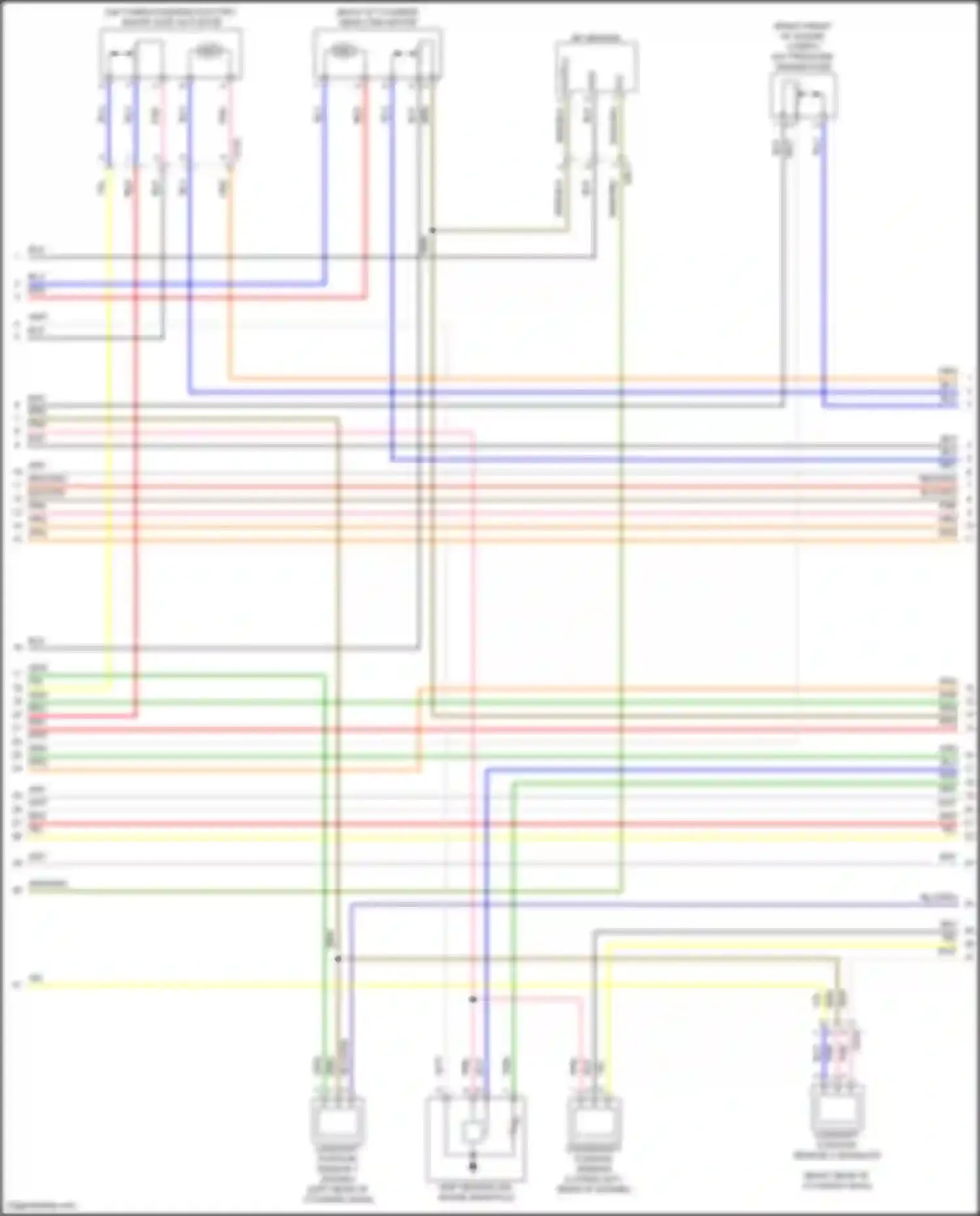 Elantra Hyundai VII facelift (2023-2024): Wiring diagram engine performance 1.6l turbo (2 of 7)