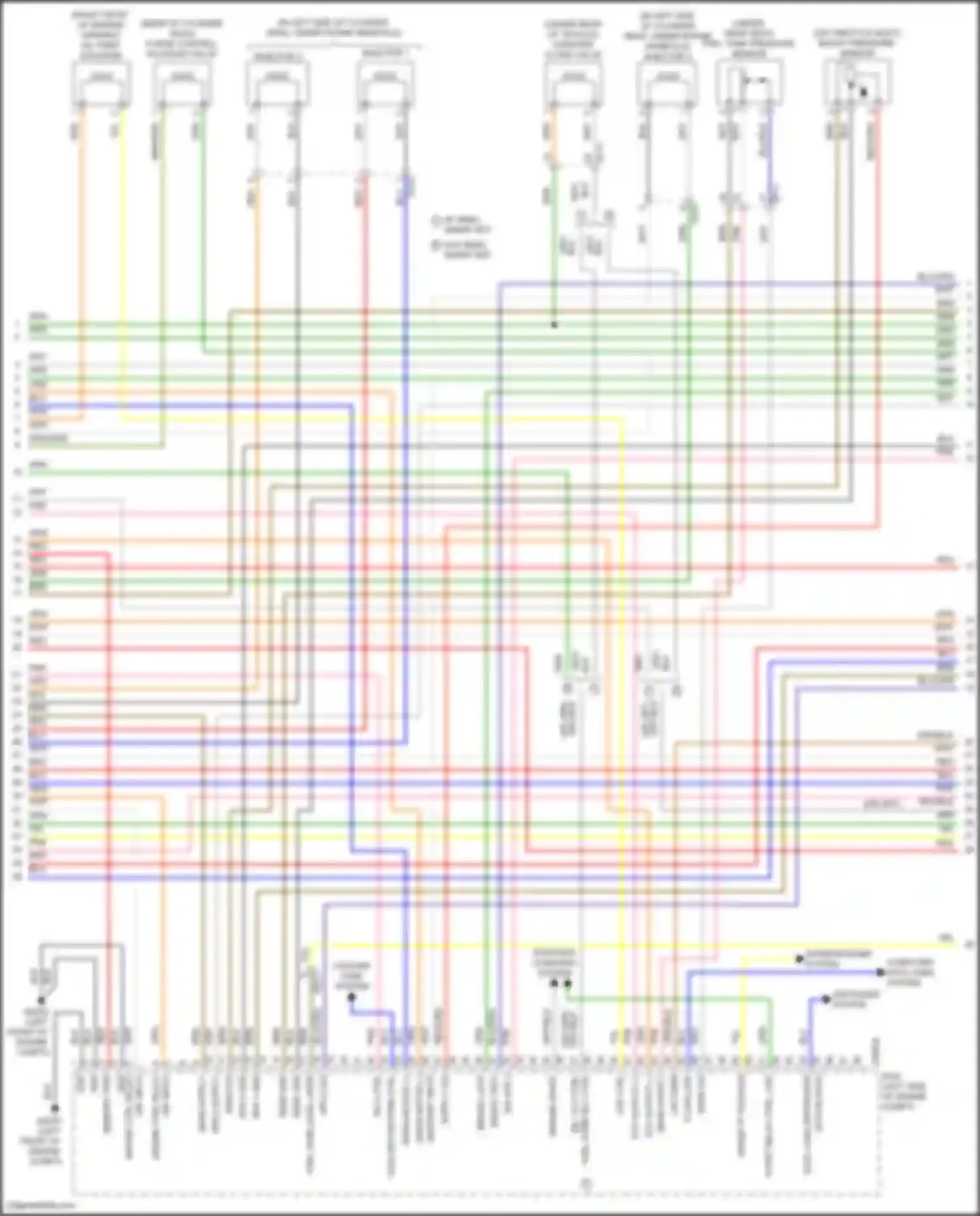 Elantra Hyundai VII facelift (2023-2024): Wiring diagram engine performance 1.6l turbo (5 of 7)