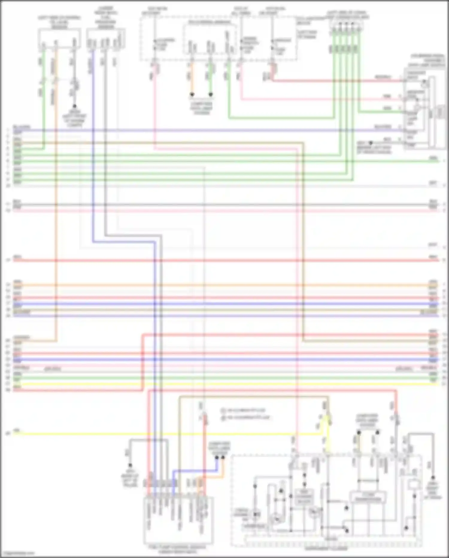Elantra Hyundai VII facelift (2023-2024): Wiring diagram engine performance 1.6l turbo (6 of 7)