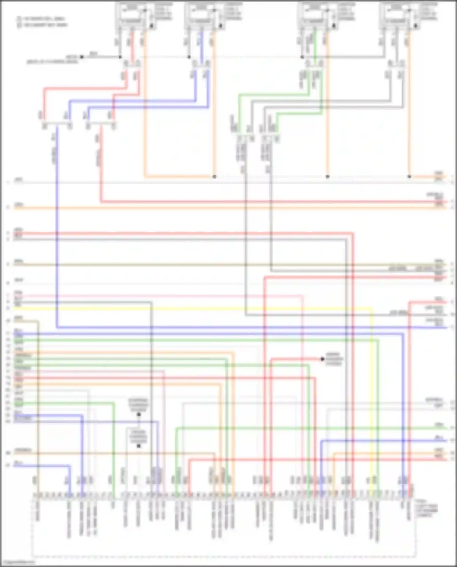 Elantra Hyundai VII facelift (2023-2024): Wiring diagram engine performance 2.0l (3 of 8)