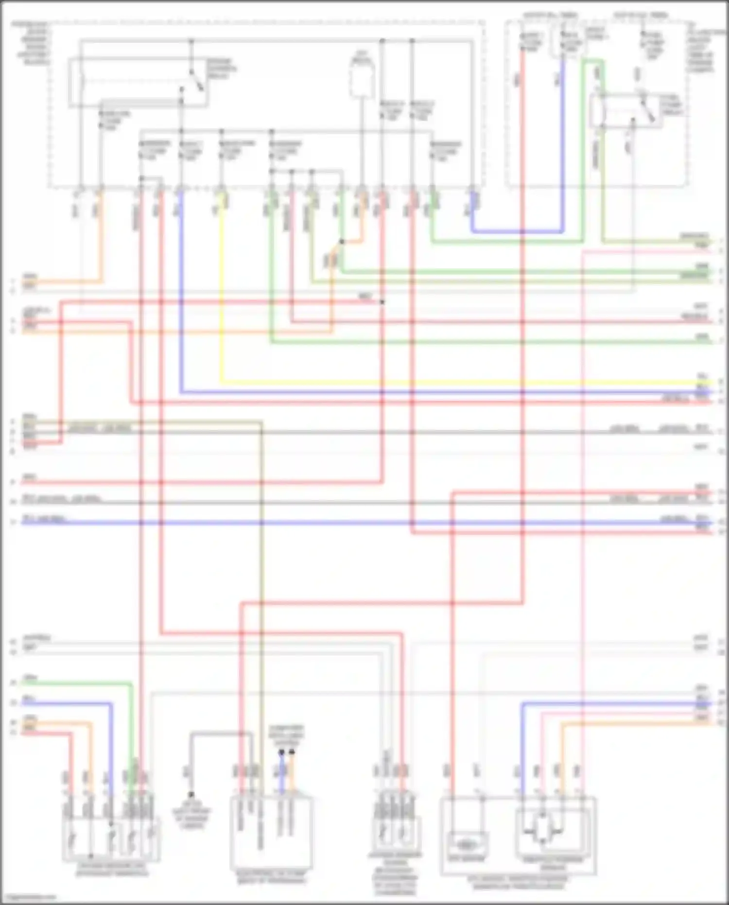 Elantra Hyundai VII facelift (2023-2024): Wiring diagram engine performance 2.0l (4 of 8)
