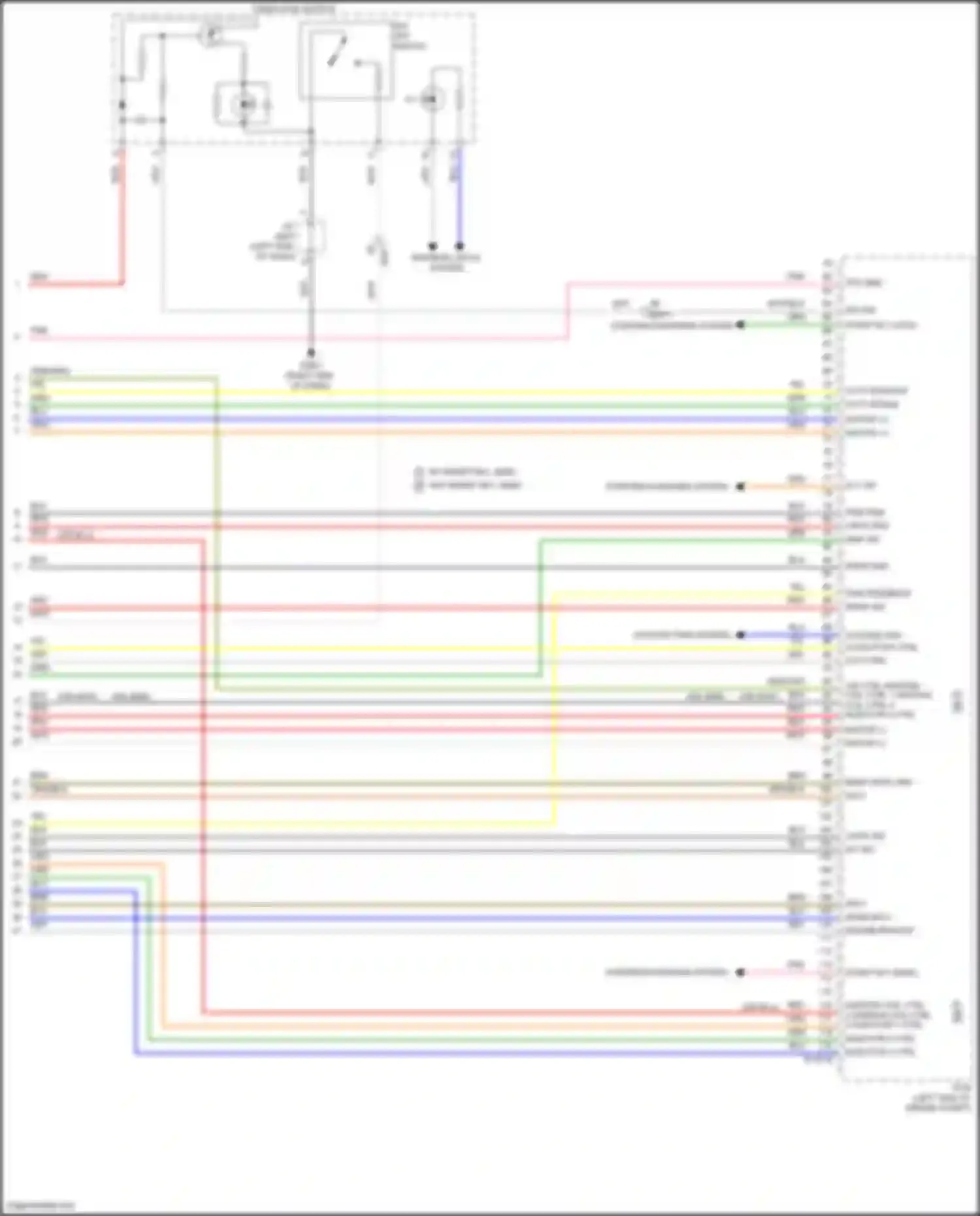 Elantra Hyundai VII facelift (2023-2024): Wiring diagram engine performance 2.0l (8 of 8)