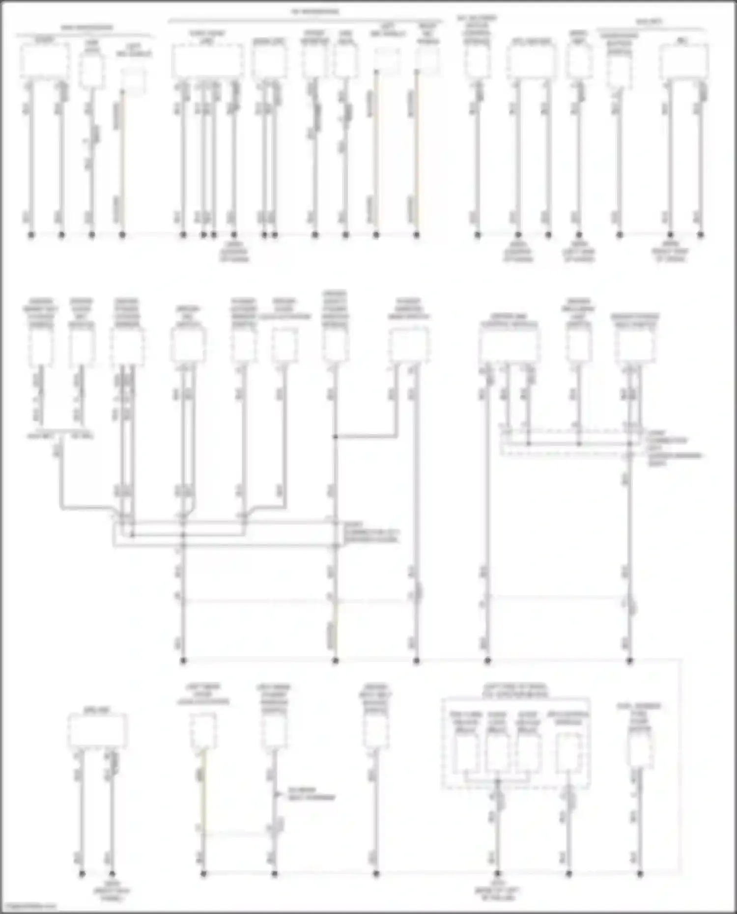Elantra Hyundai VII facelift (2023-2024): Ground distribution circuit, hybrid (2 of 4)