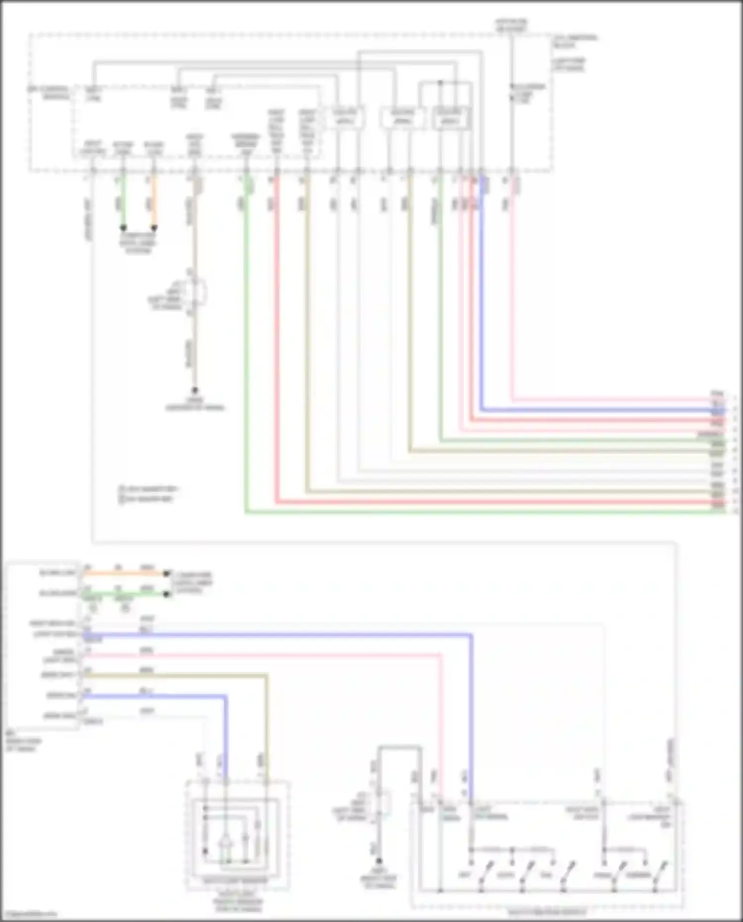 Elantra Hyundai VII facelift (2023-2024): Autolamps circuit (1 of 3)