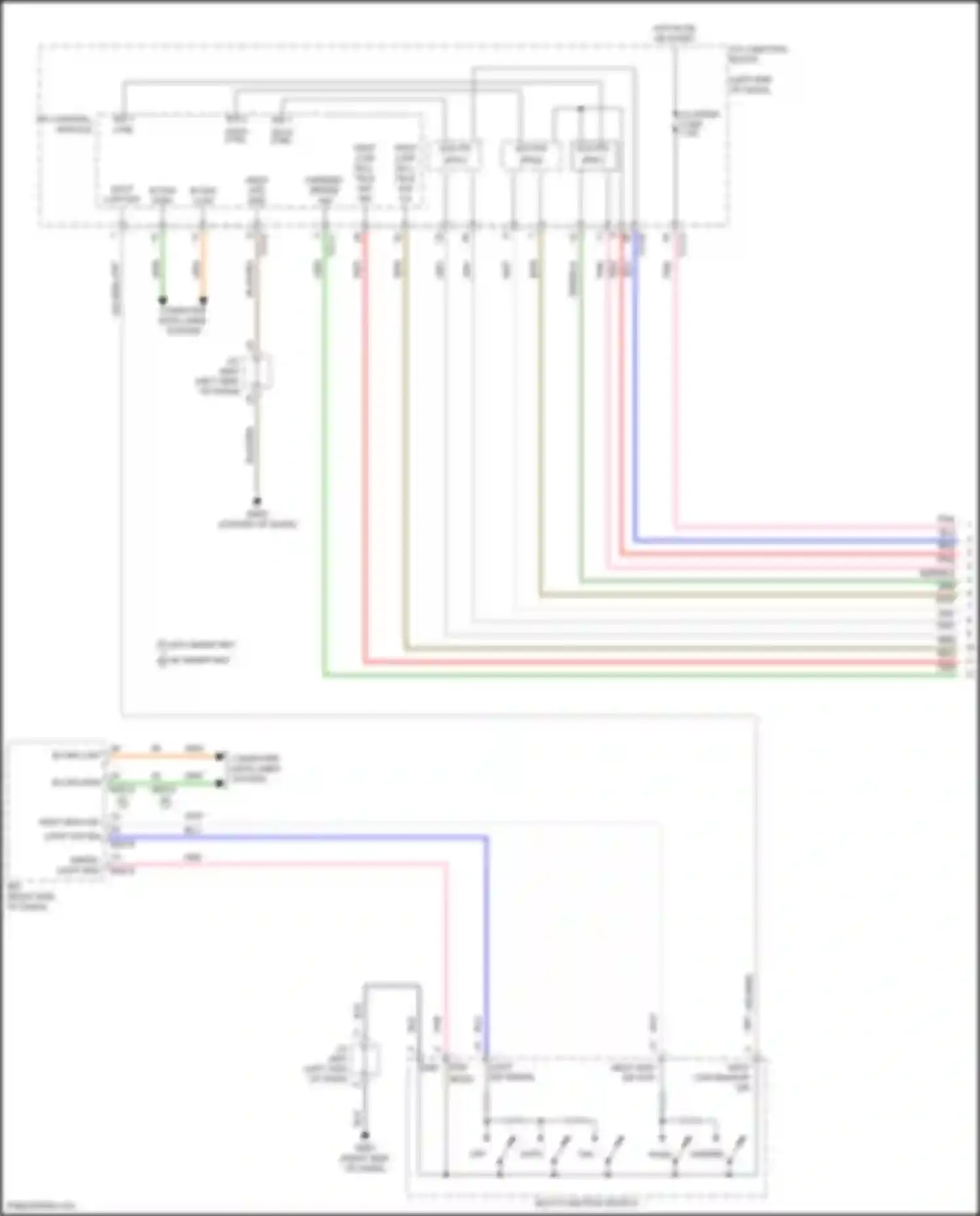 Elantra Hyundai VII facelift (2023-2024): Headlamps circuit (1 of 3)
