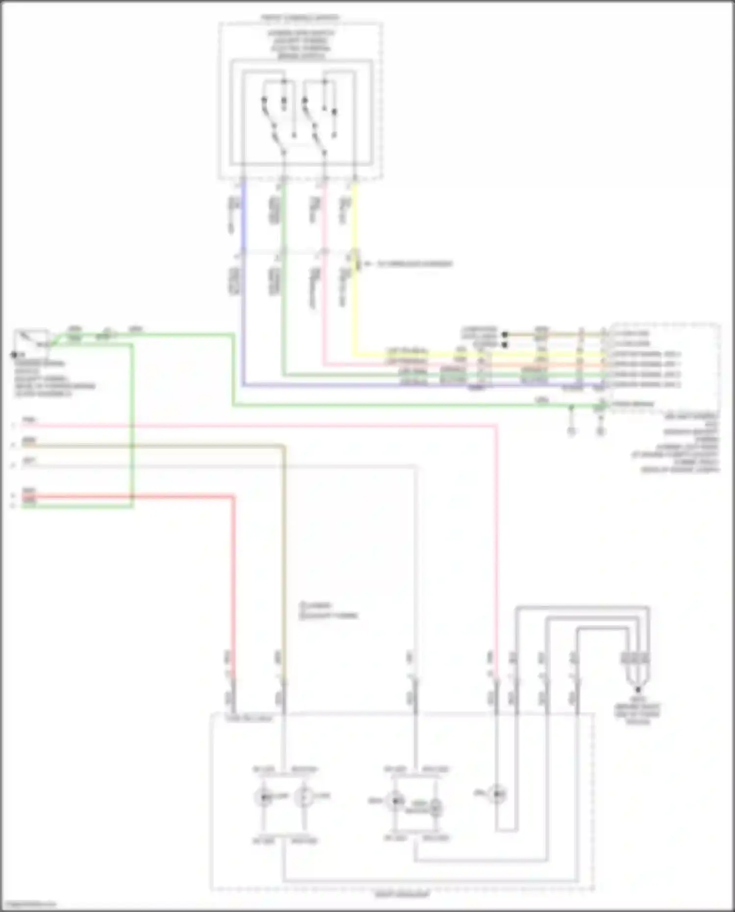 Elantra Hyundai VII facelift (2023-2024): Headlamps circuit (3 of 3)