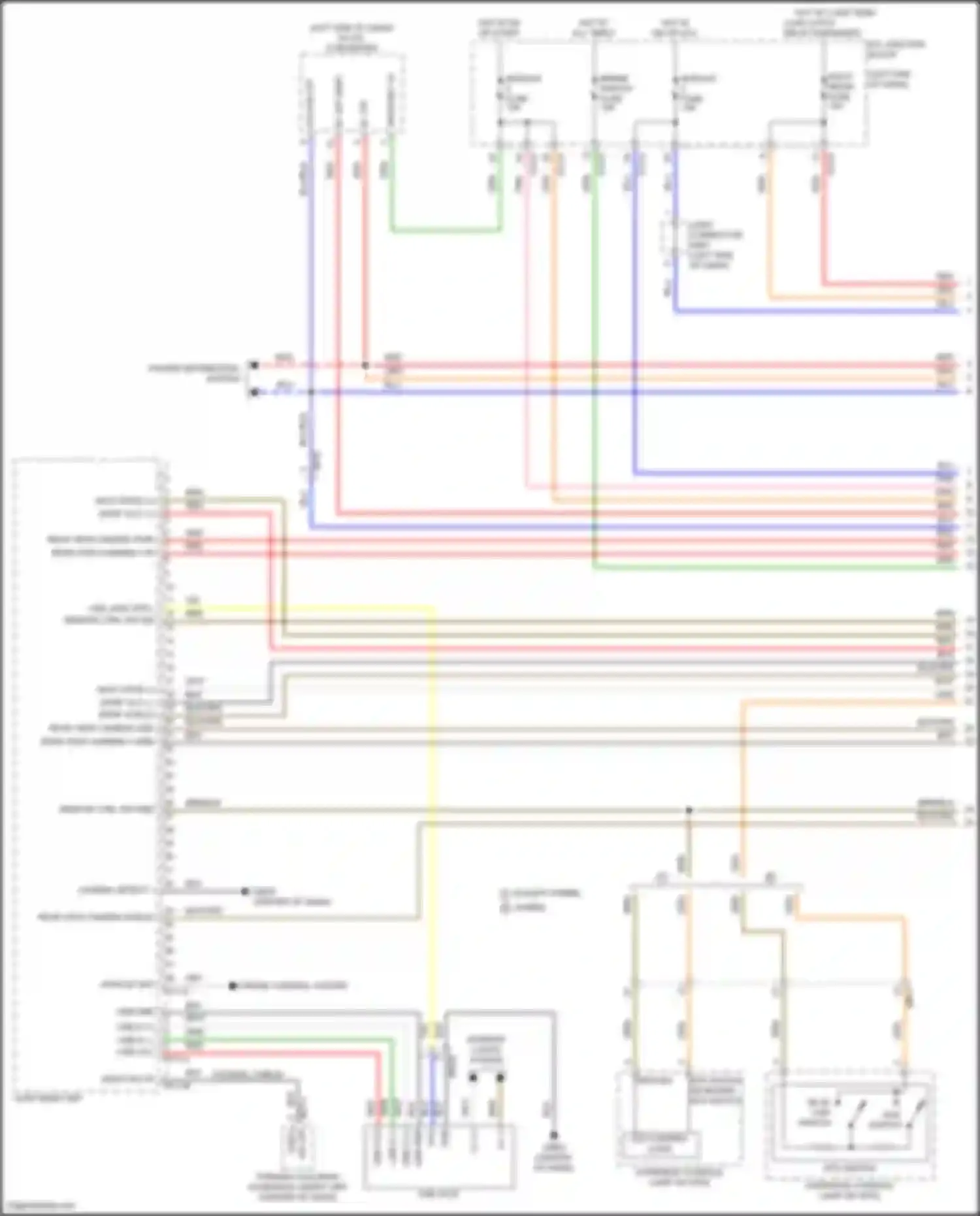 Elantra Hyundai VII facelift (2023-2024): Navigation circuit, w/ amplifier (1 of 4)