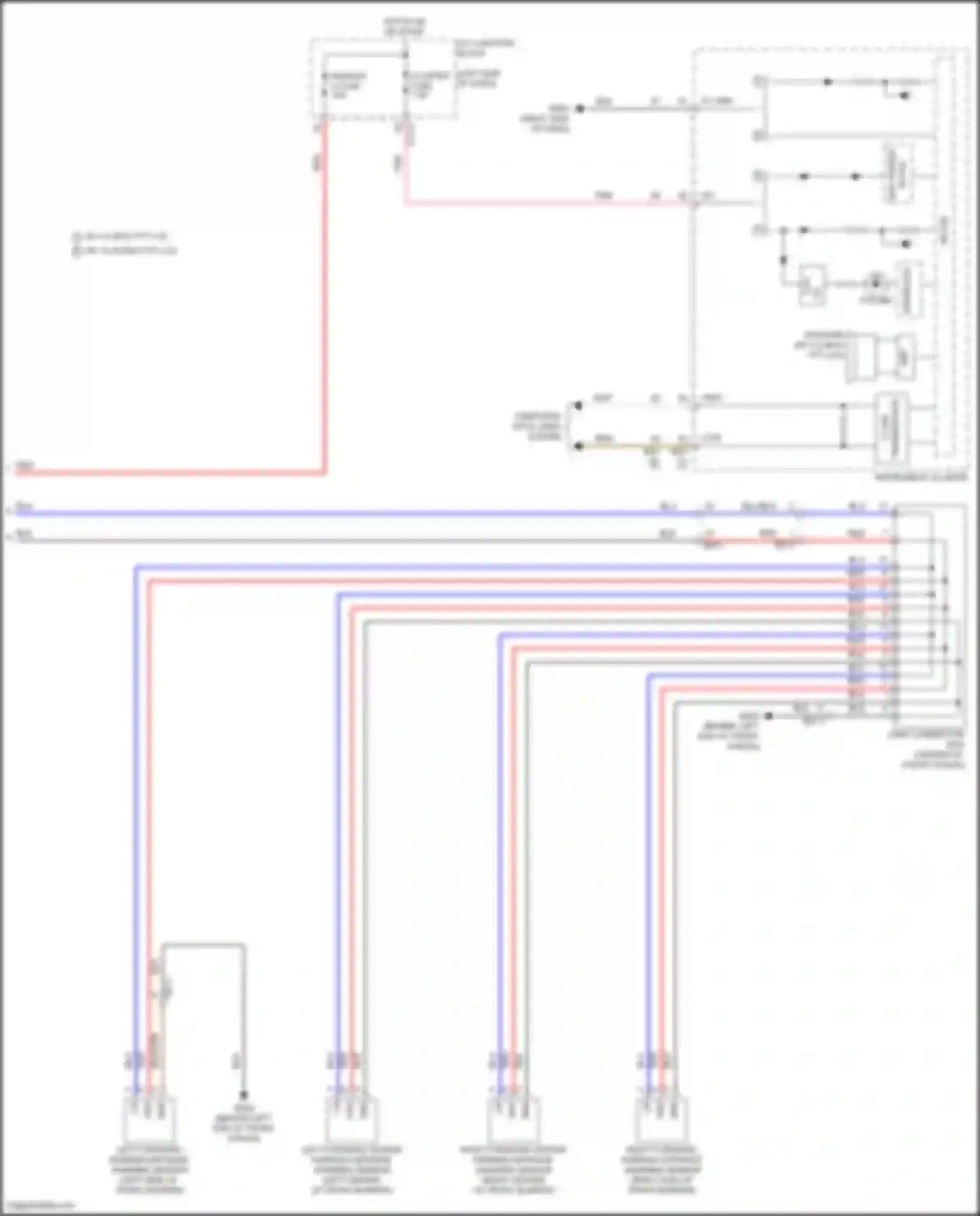 Elantra Hyundai VII facelift (2023-2024): Parking assistant circuit, w/ adas (3 of 3)
