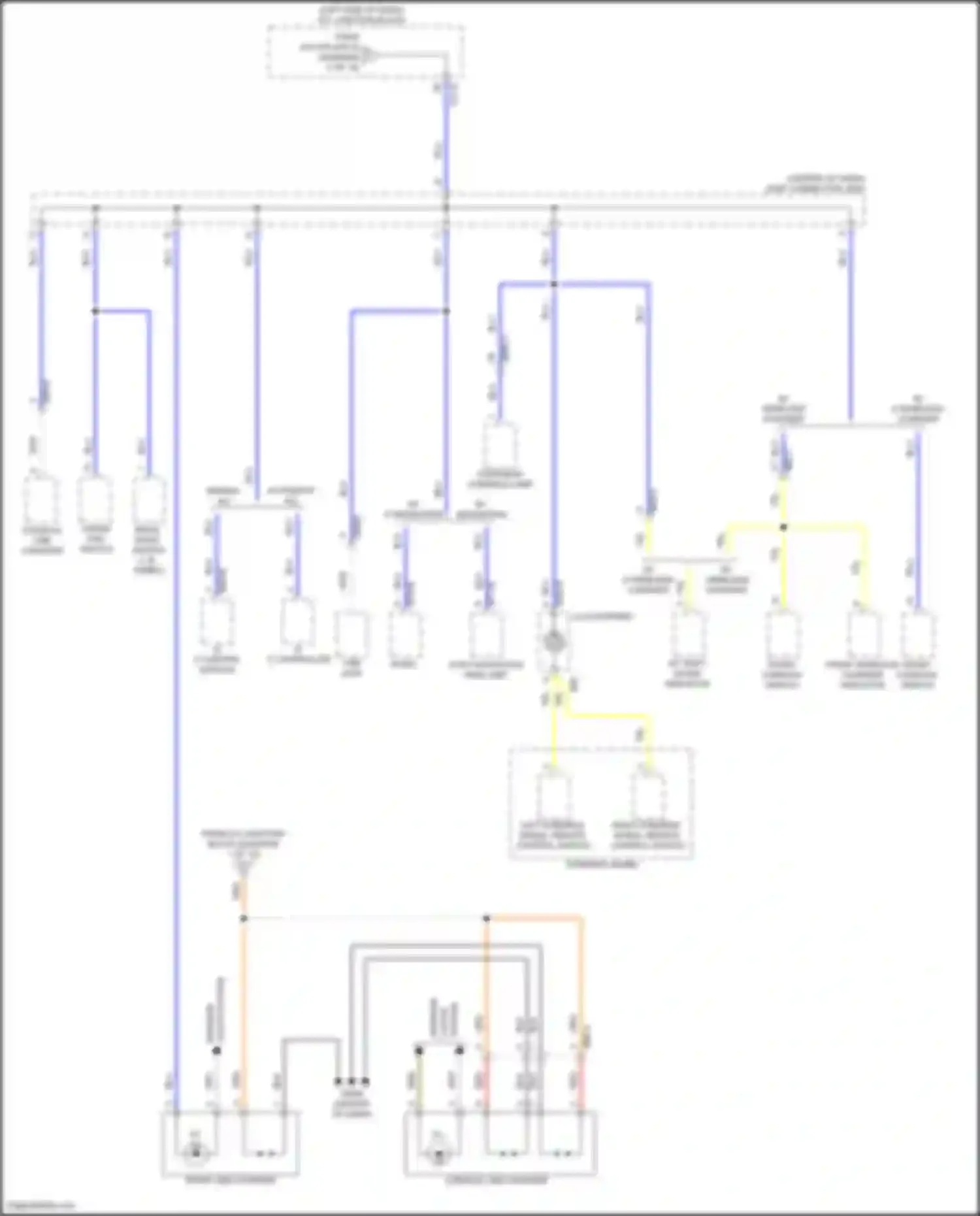 Elantra Hyundai VII facelift (2023-2024): Power distribution circuit, except hybrid (4 of 12)