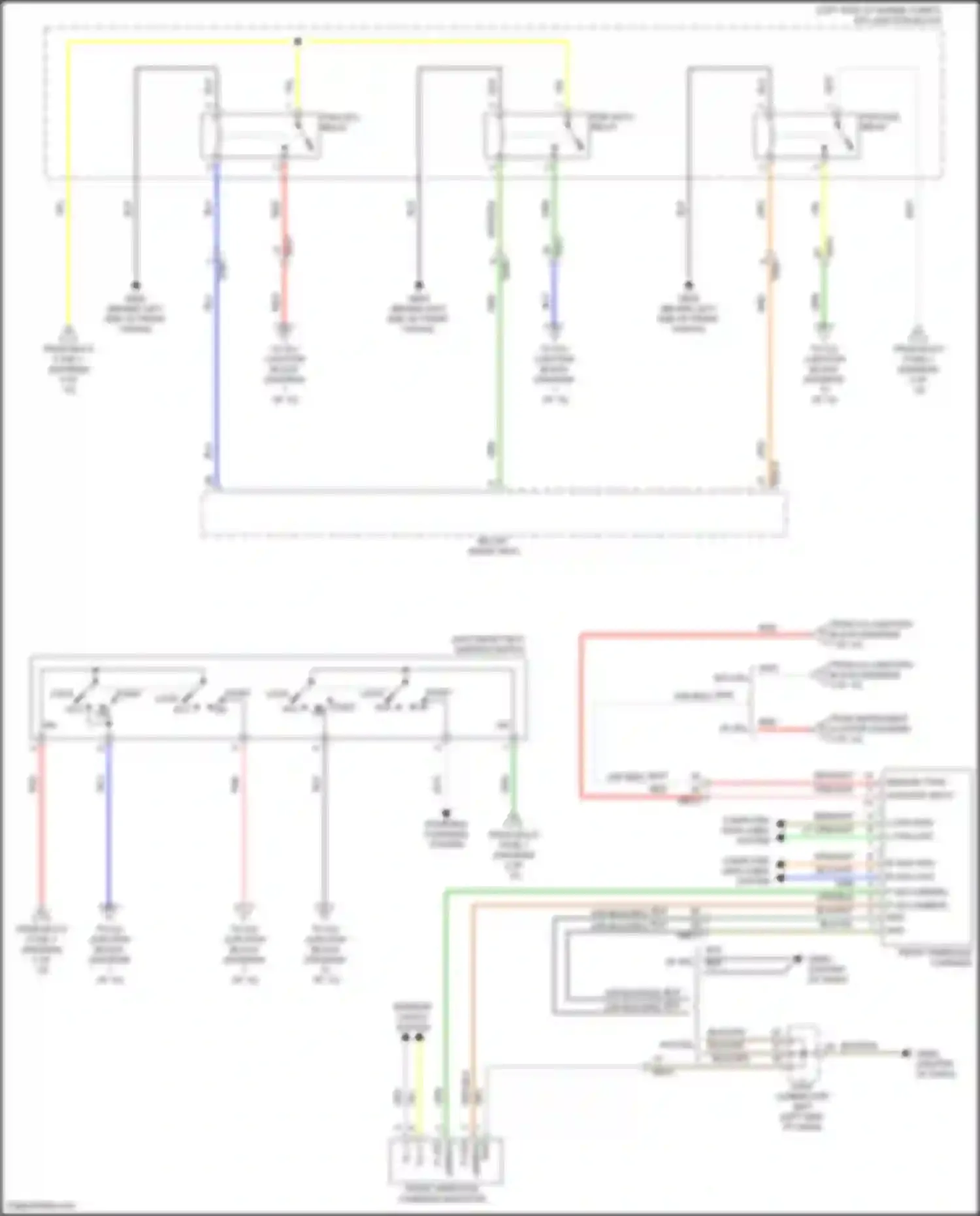 Elantra Hyundai VII facelift (2023-2024): Power distribution circuit, except hybrid (6 of 12)
