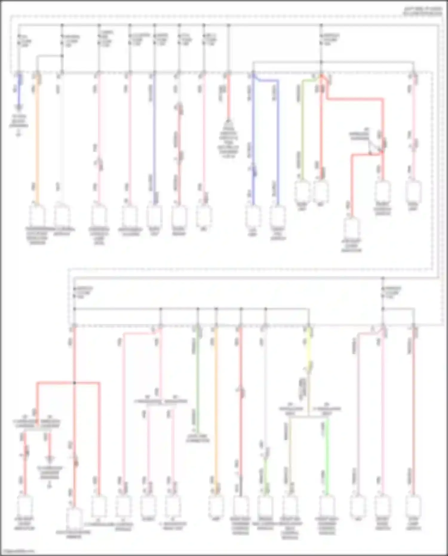 Elantra Hyundai VII facelift (2023-2024): Power distribution circuit, hybrid (3 of 9)