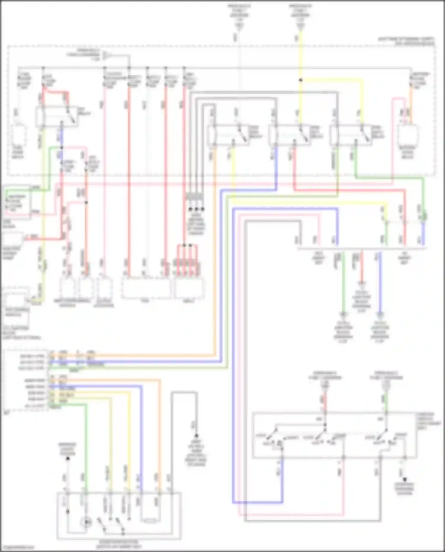 Elantra Hyundai VII facelift (2023-2024): Power distribution circuit, hybrid (4 of 9)