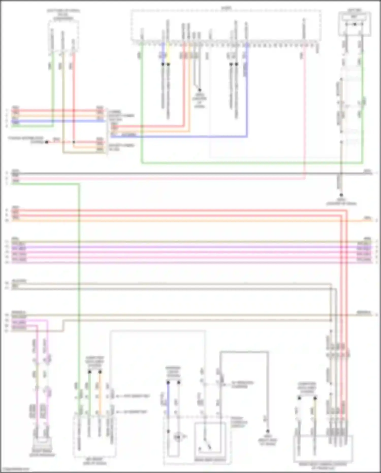 Elantra Hyundai VII facelift (2023-2024): Radio circuit, w/o navigation & amplifier (2 of 3)